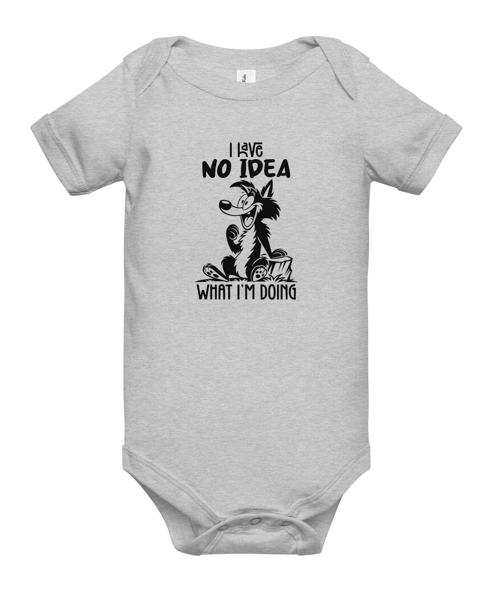 Baby One Piece – I Have No Idea Design | Gallory Hive