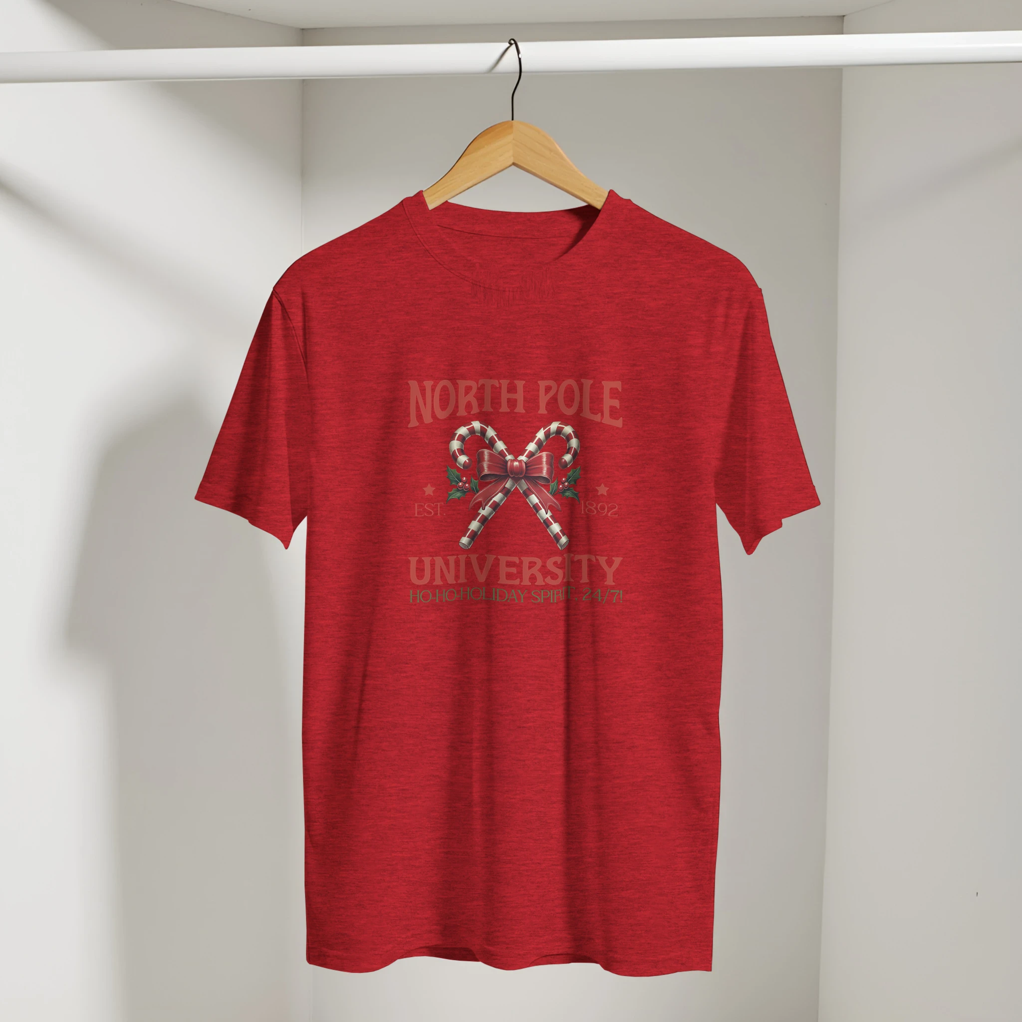 North Pole University Christmas T-Shirt | Gallory Hive