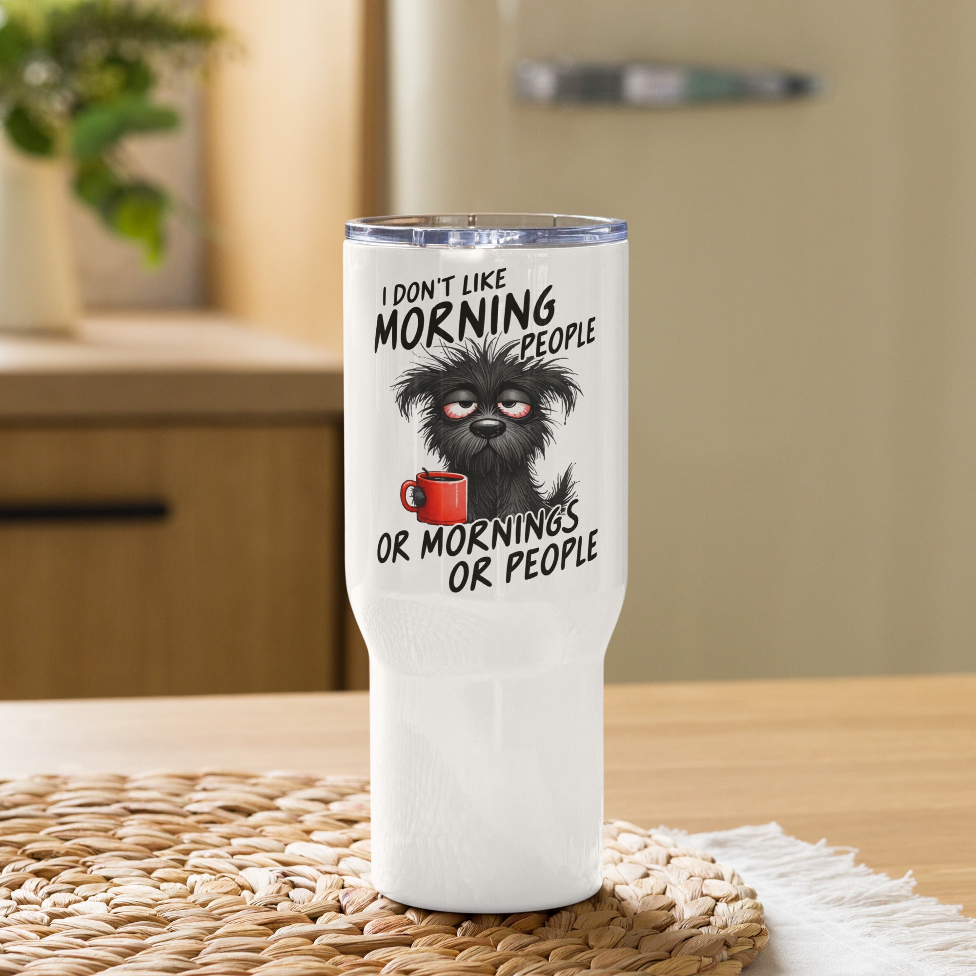 Sleepy Dog Coffee Lover Travel Mug | Gallory Hive