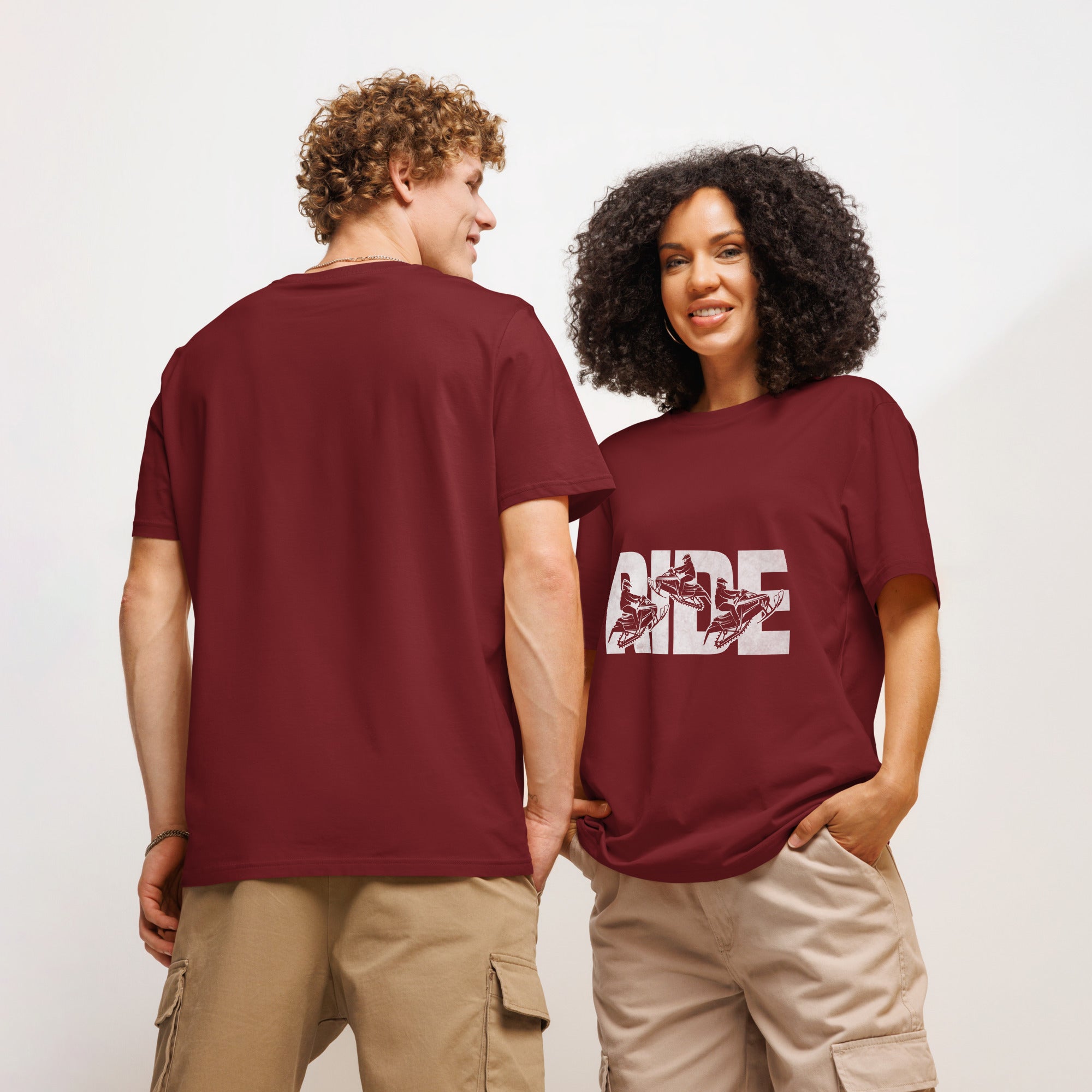 Ride Winter Sports Organic Cotton T-Shirt | Gallory Hive