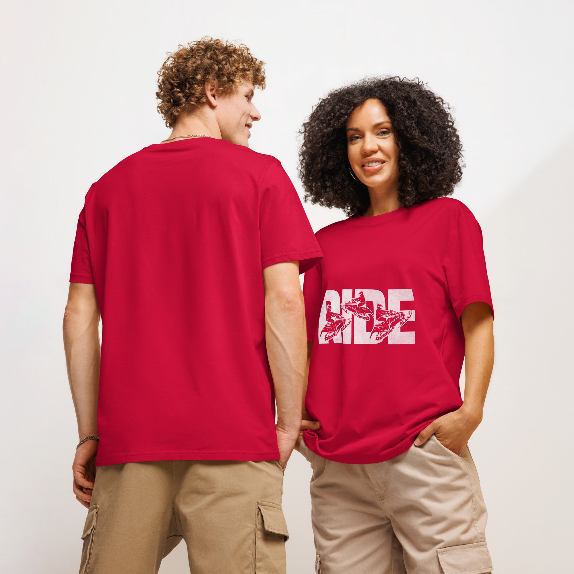 Ride Winter Sports Organic Cotton T-Shirt | Gallory Hive