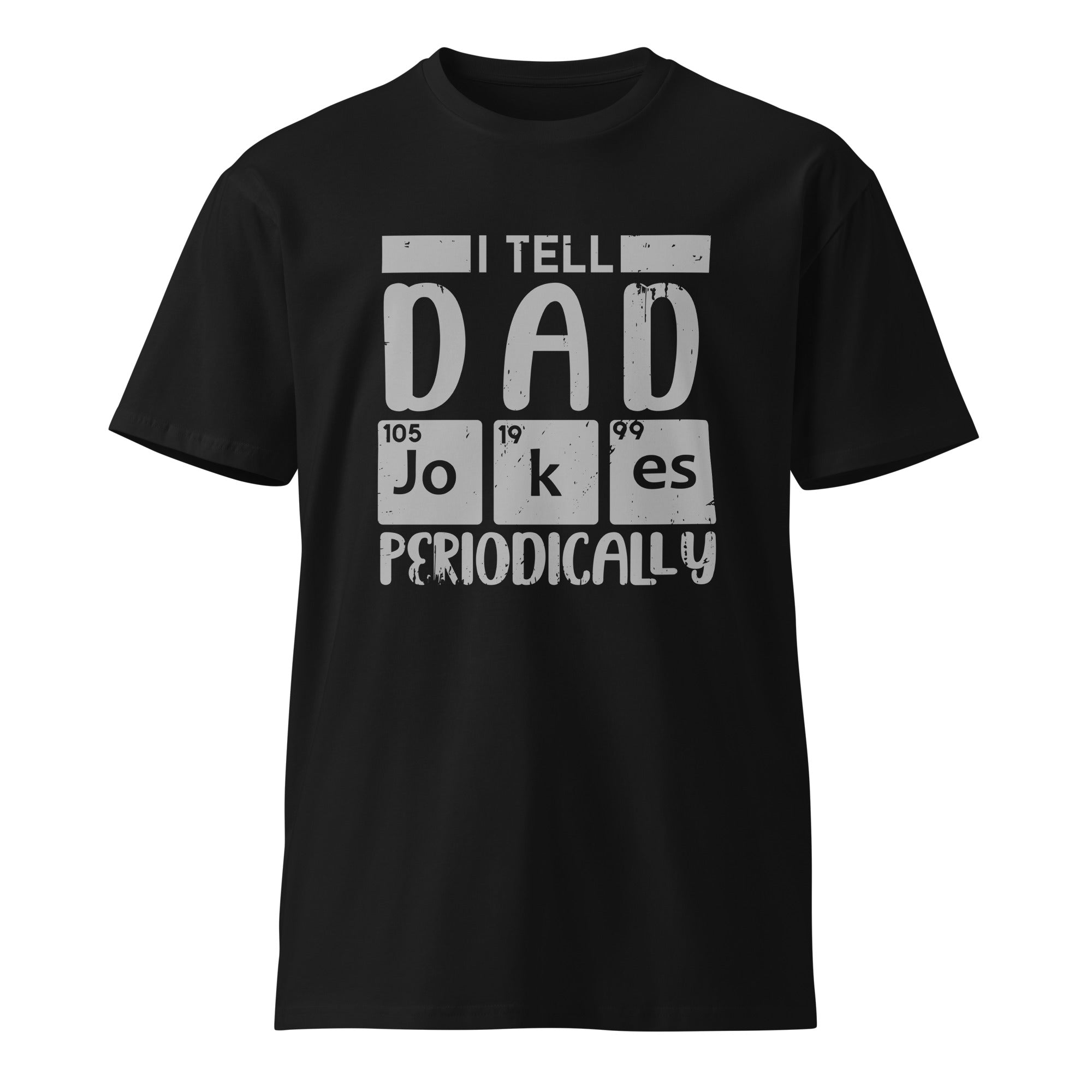 Dad Jokes Premium Cotton Unisex T-Shirt | Gallory Hive