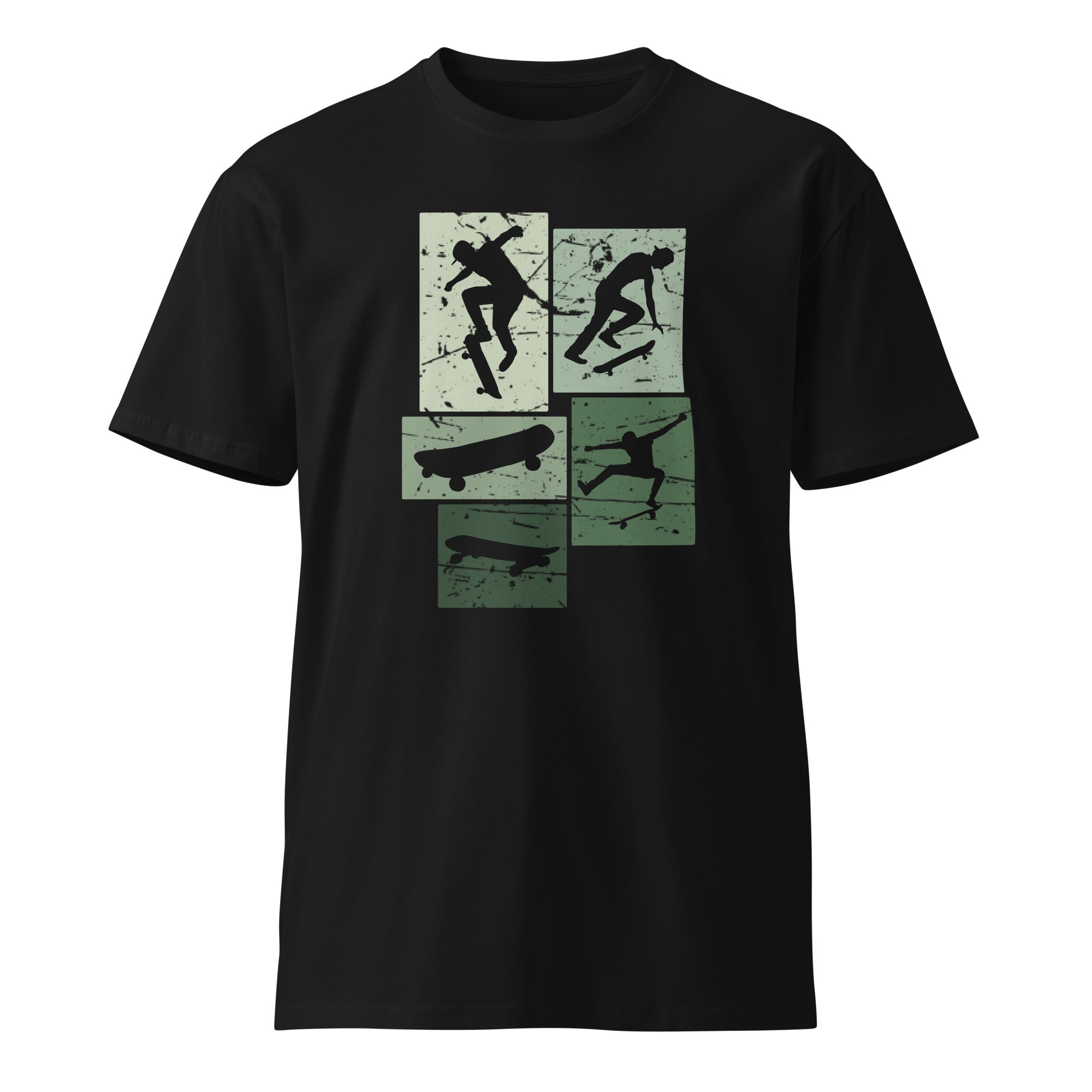 Vintage Skateboarding Cotton Premium T-Shirt | Gallory Hive
