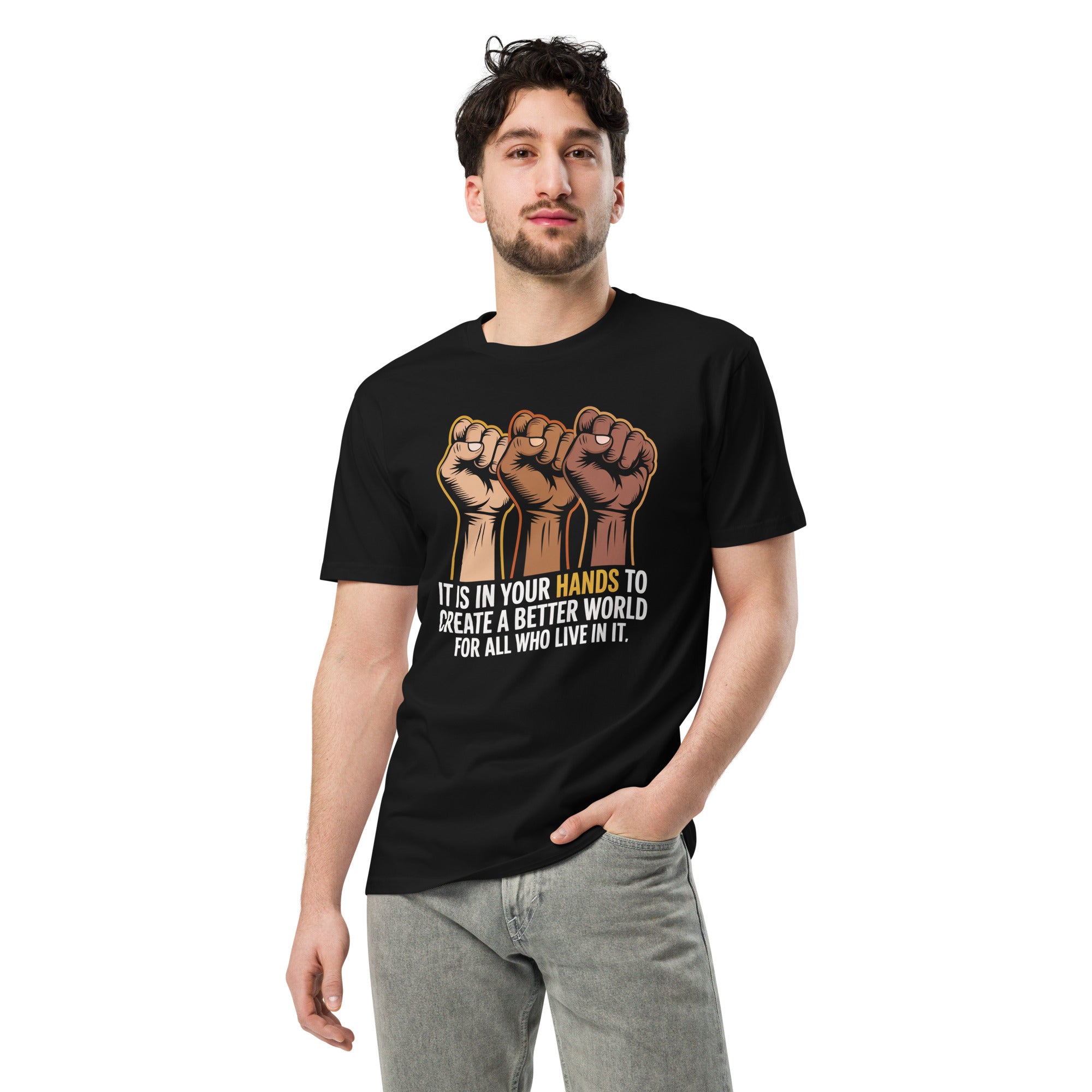 Inspirational Quote Unisex Premium Cotton T-Shirt | Gallory Hive