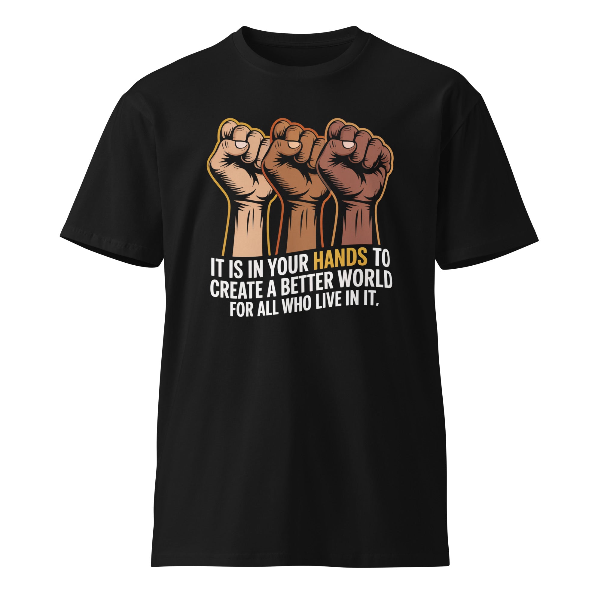 Inspirational Quote Unisex Premium Cotton T-Shirt | Gallory Hive