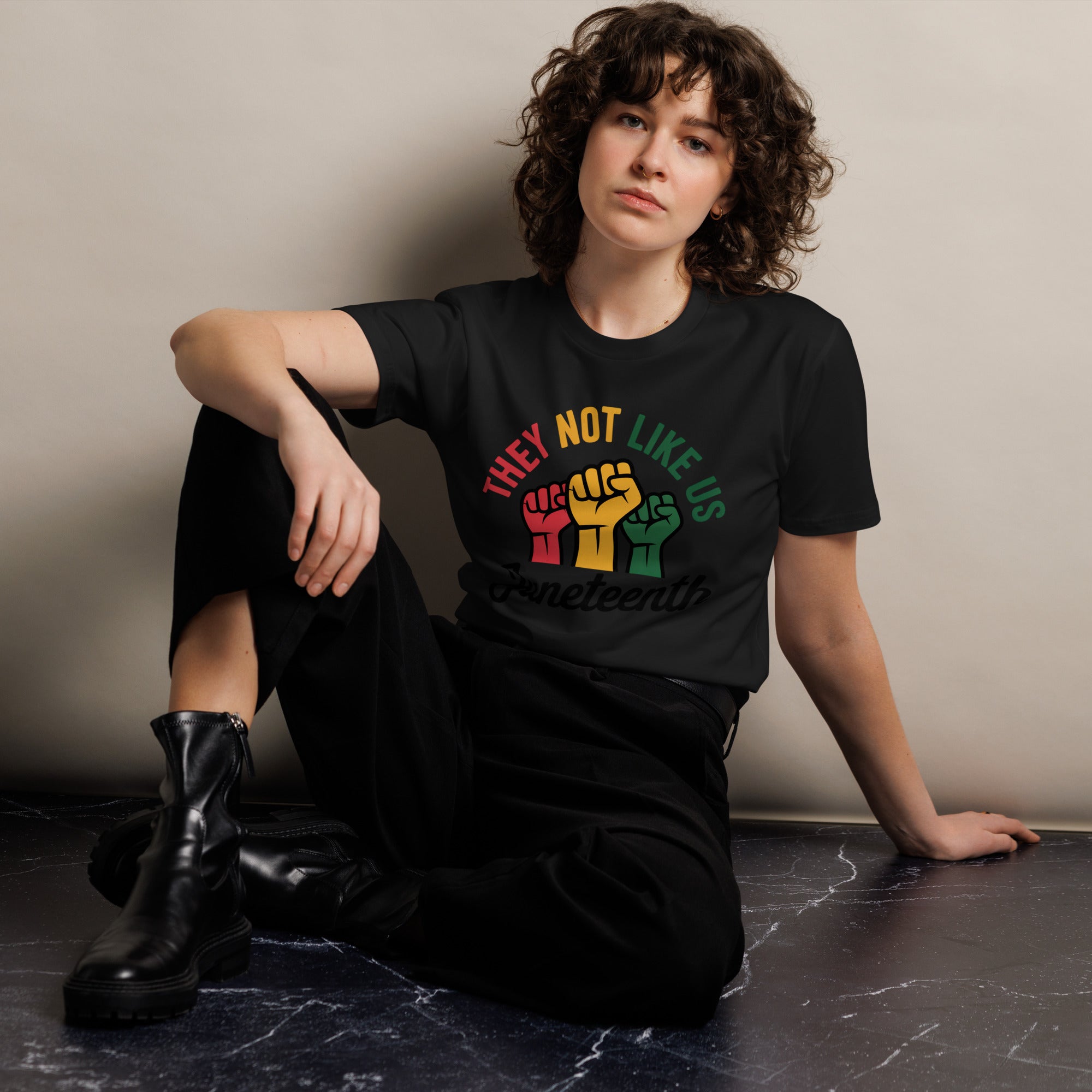 They Not Like Us Graphic Unisex Premium Cotton T-Shirt | Gallory Hive