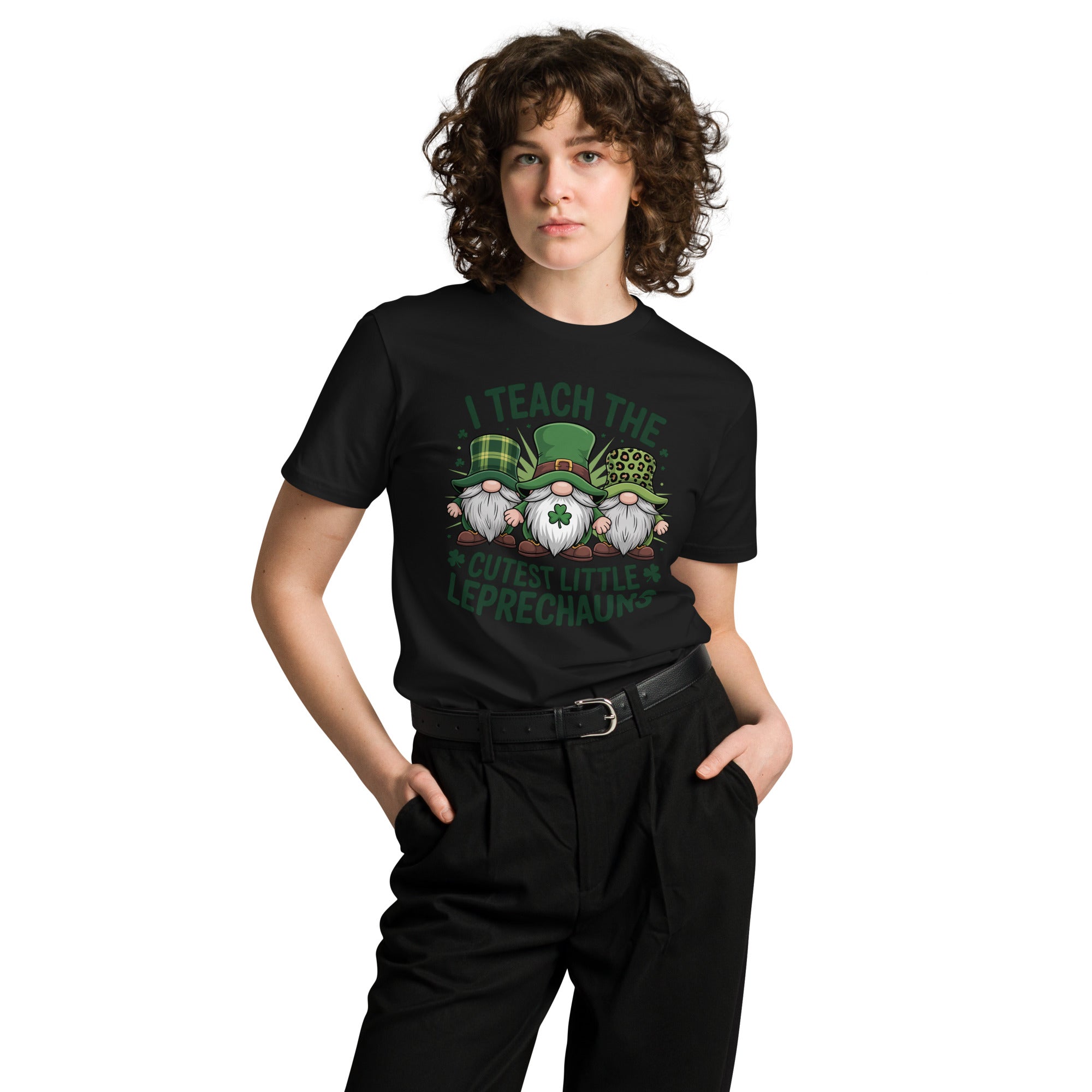 Leprechaun St Patricks Day Unisex Premium T-Shirt | Gallory Hive