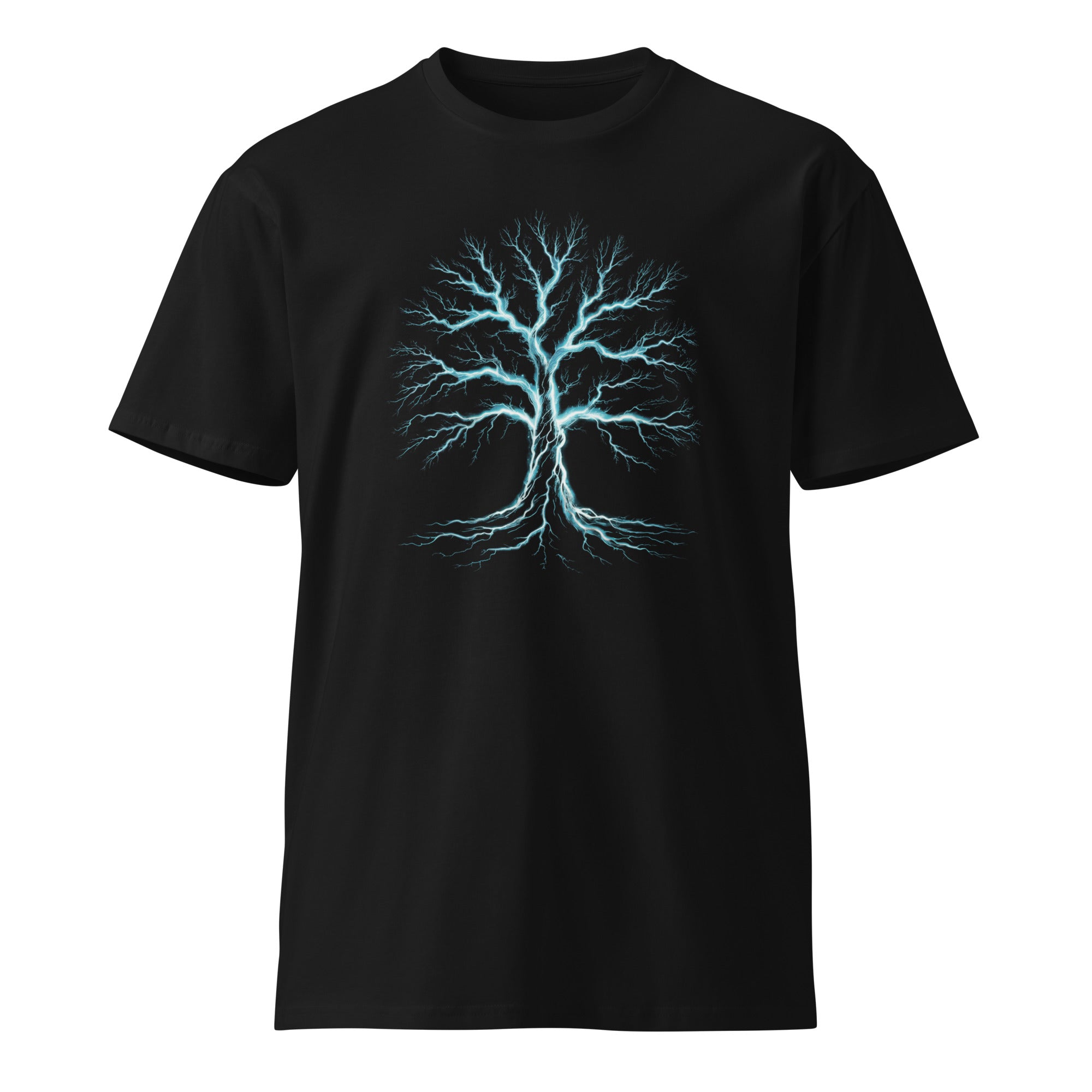 Glowing Mystic Tree of Life Graphic Unisex Premium T-shirt | Gallory Hive