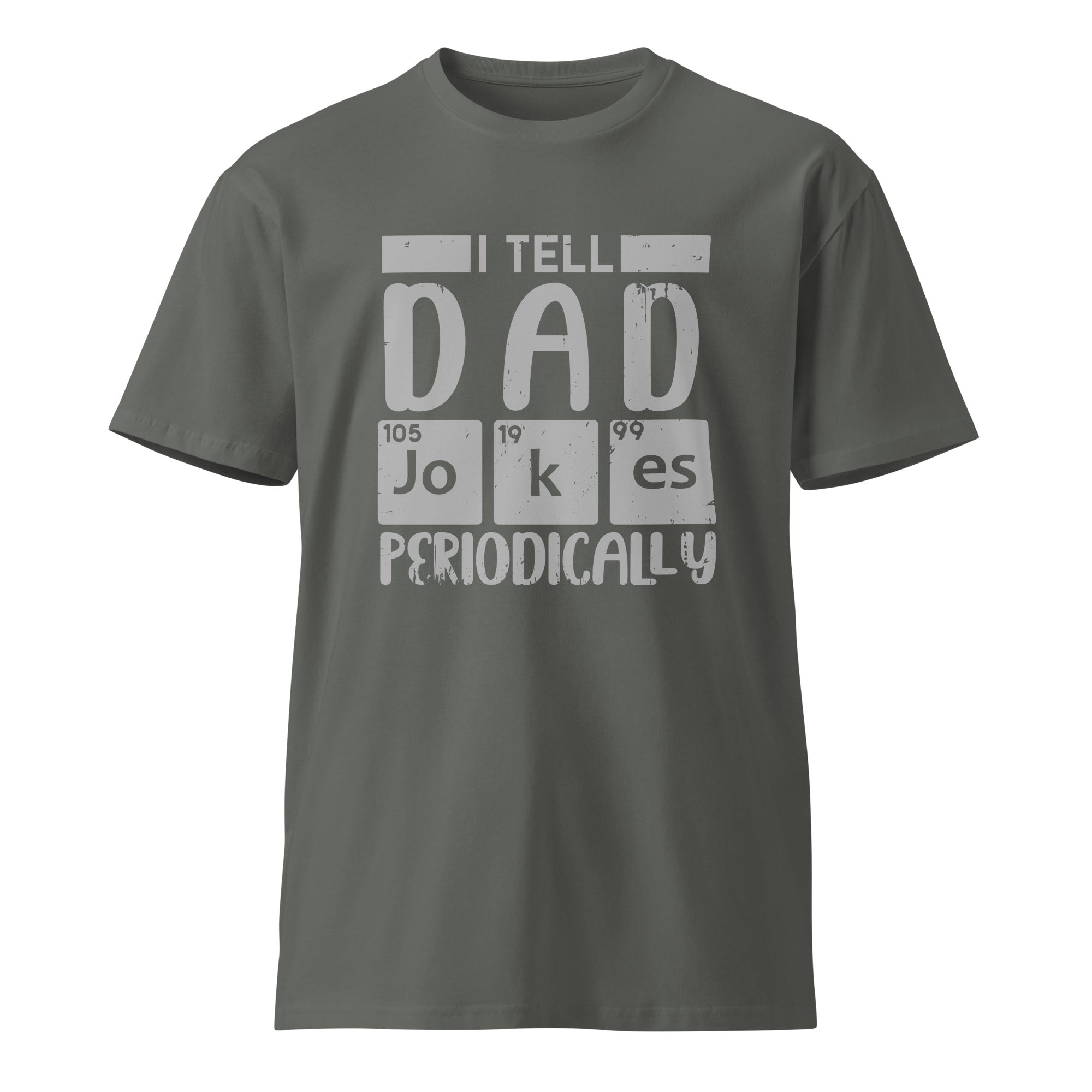 Dad Jokes Premium Cotton Unisex T-Shirt | Gallory Hive