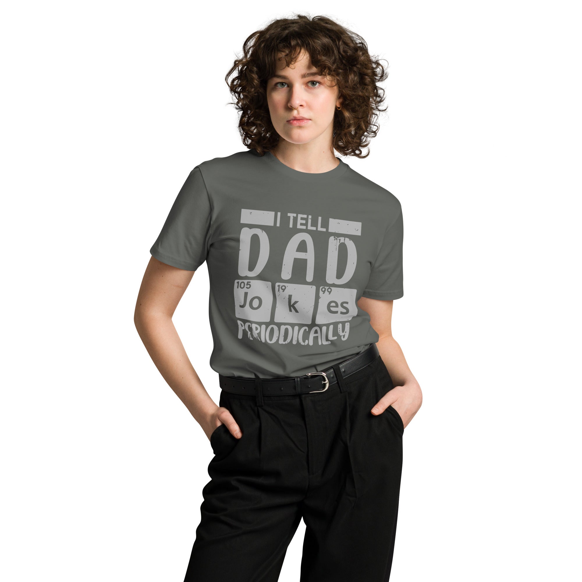 Dad Jokes Premium Cotton Unisex T-Shirt | Gallory Hive