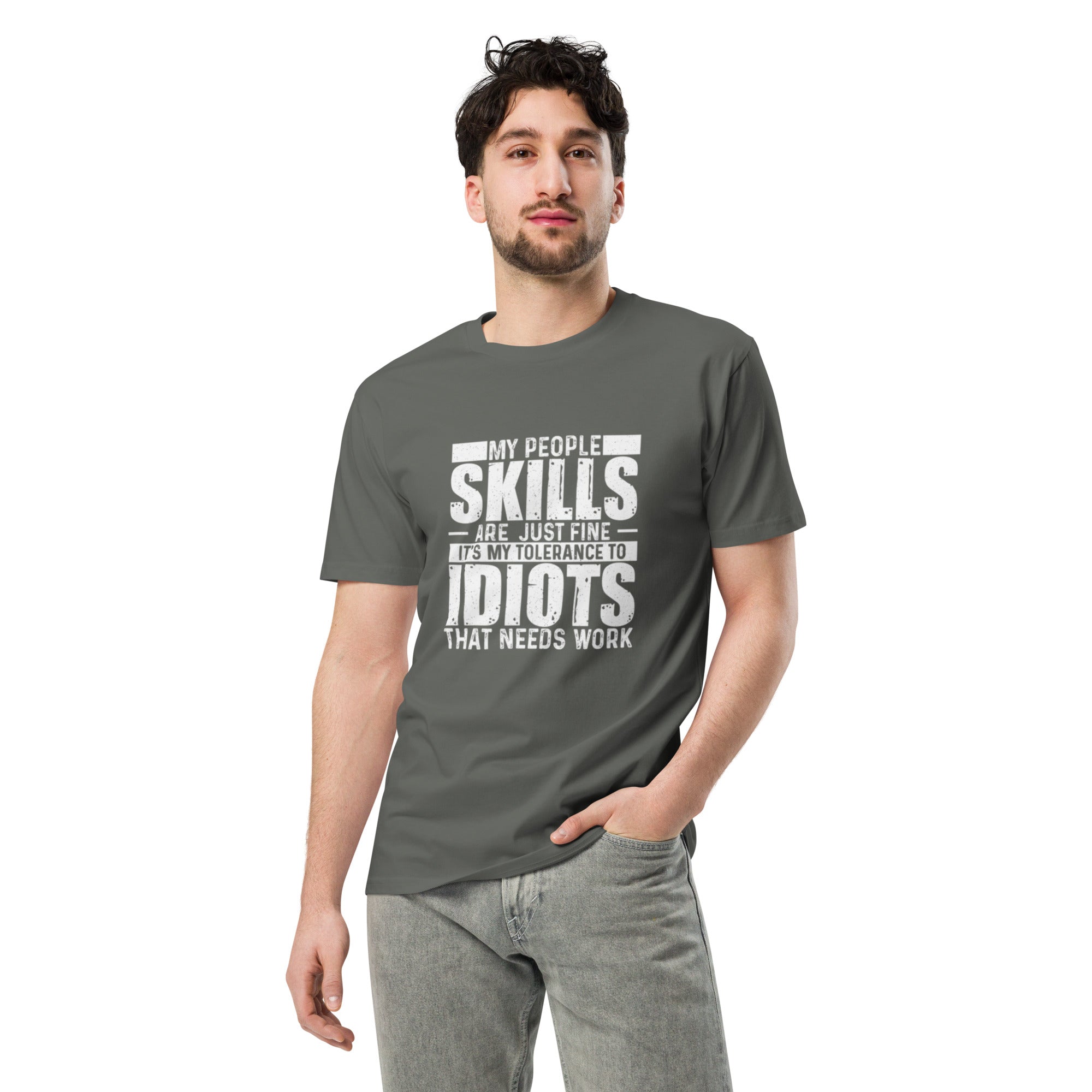 Sarcastic People Skills Unisex Graphic T-Shirt | Gallory Hive