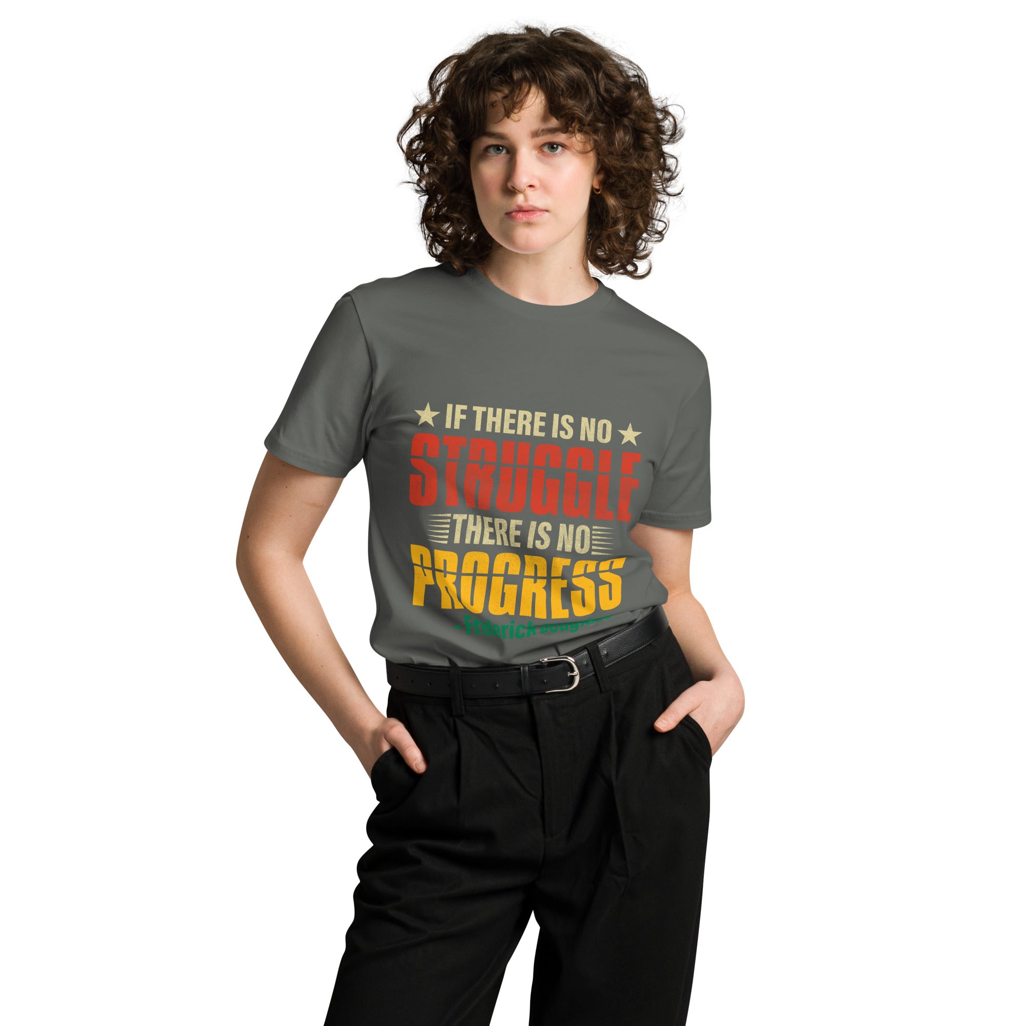 Motivational Quote Premium Unisex Cotton T-Shirt Gallory Hive