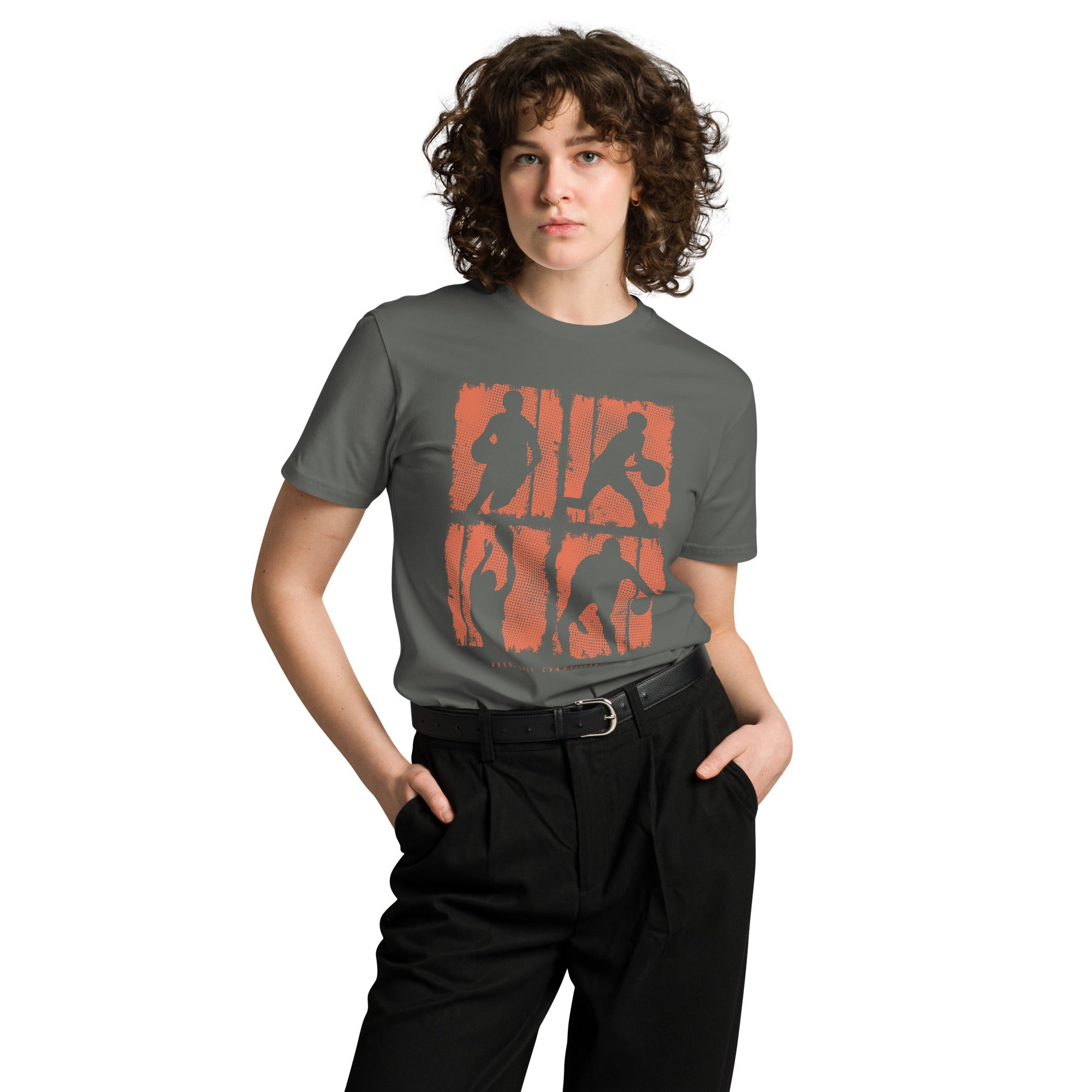Basketball Championship Premium Cotton T-Shirt | Gallory Hive