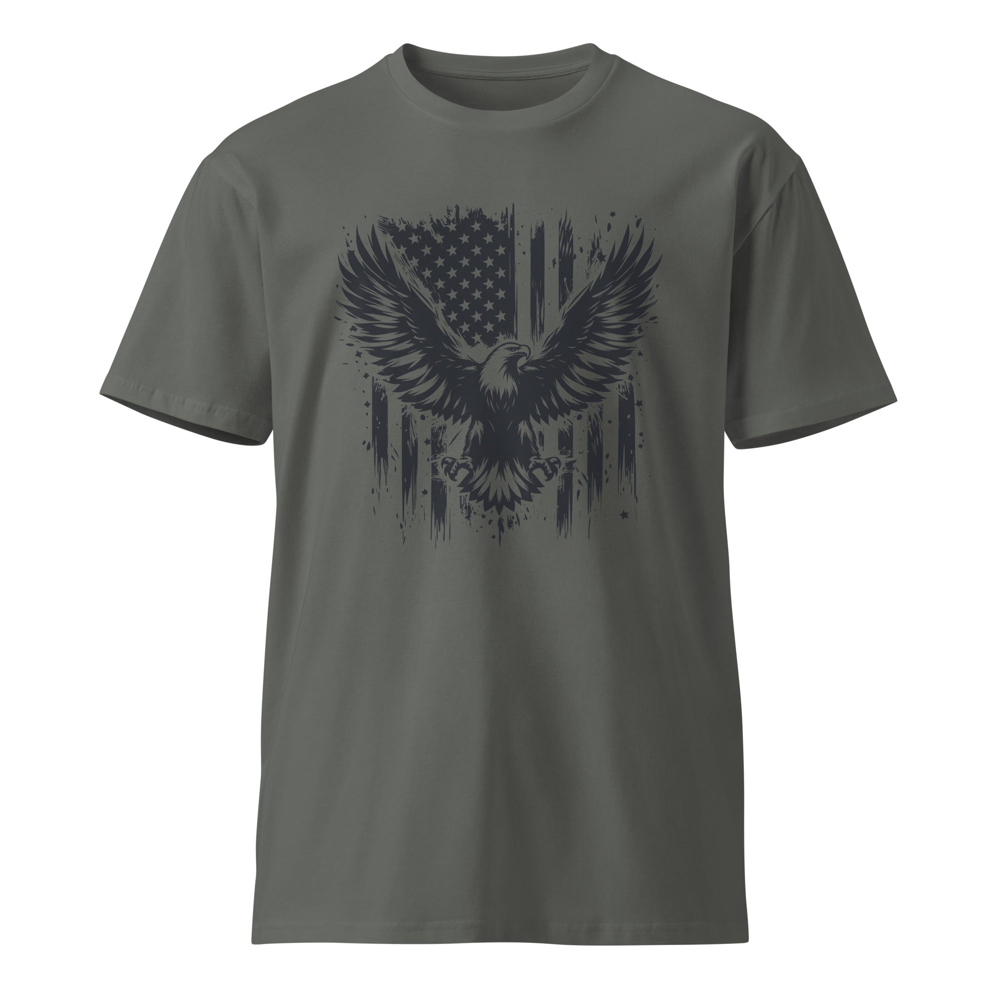 American Eagle Unisex Cotton T-Shirt | Gallory Hive