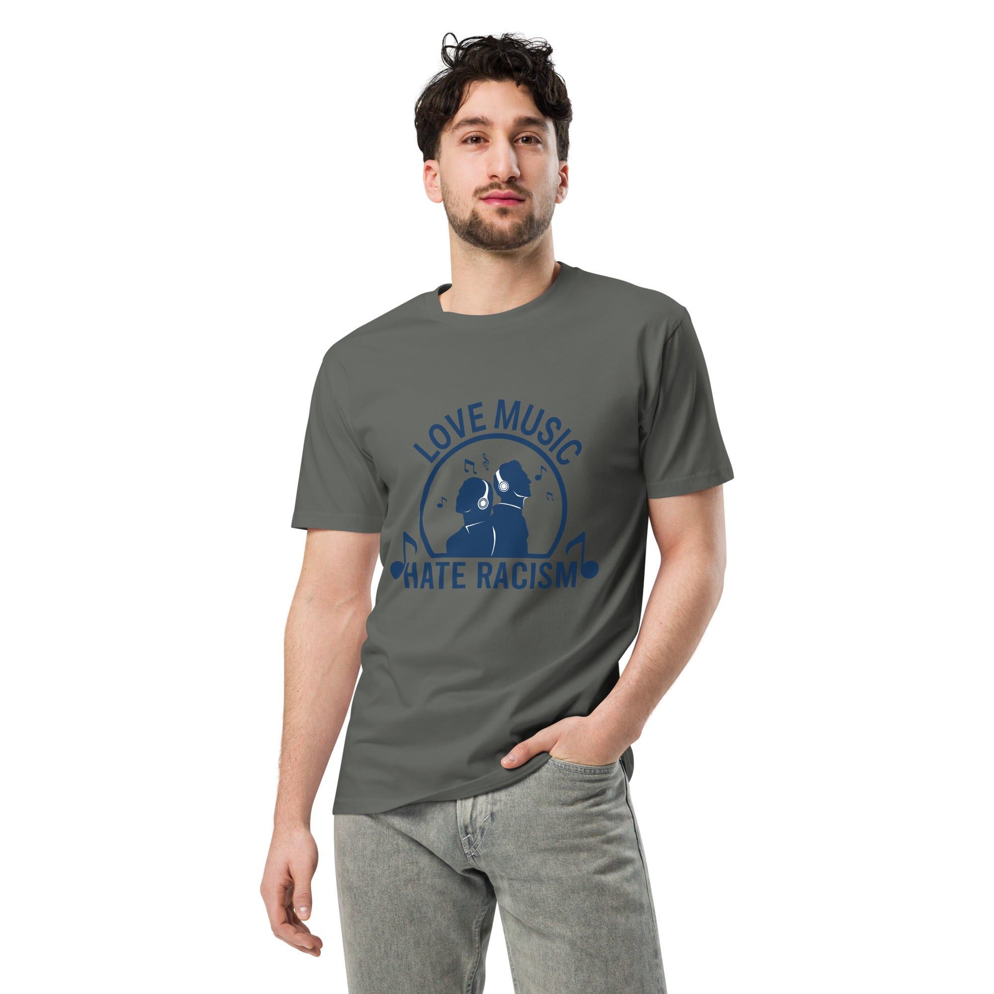 Love Music Hate Racism T-Shirt | Gallory Hive