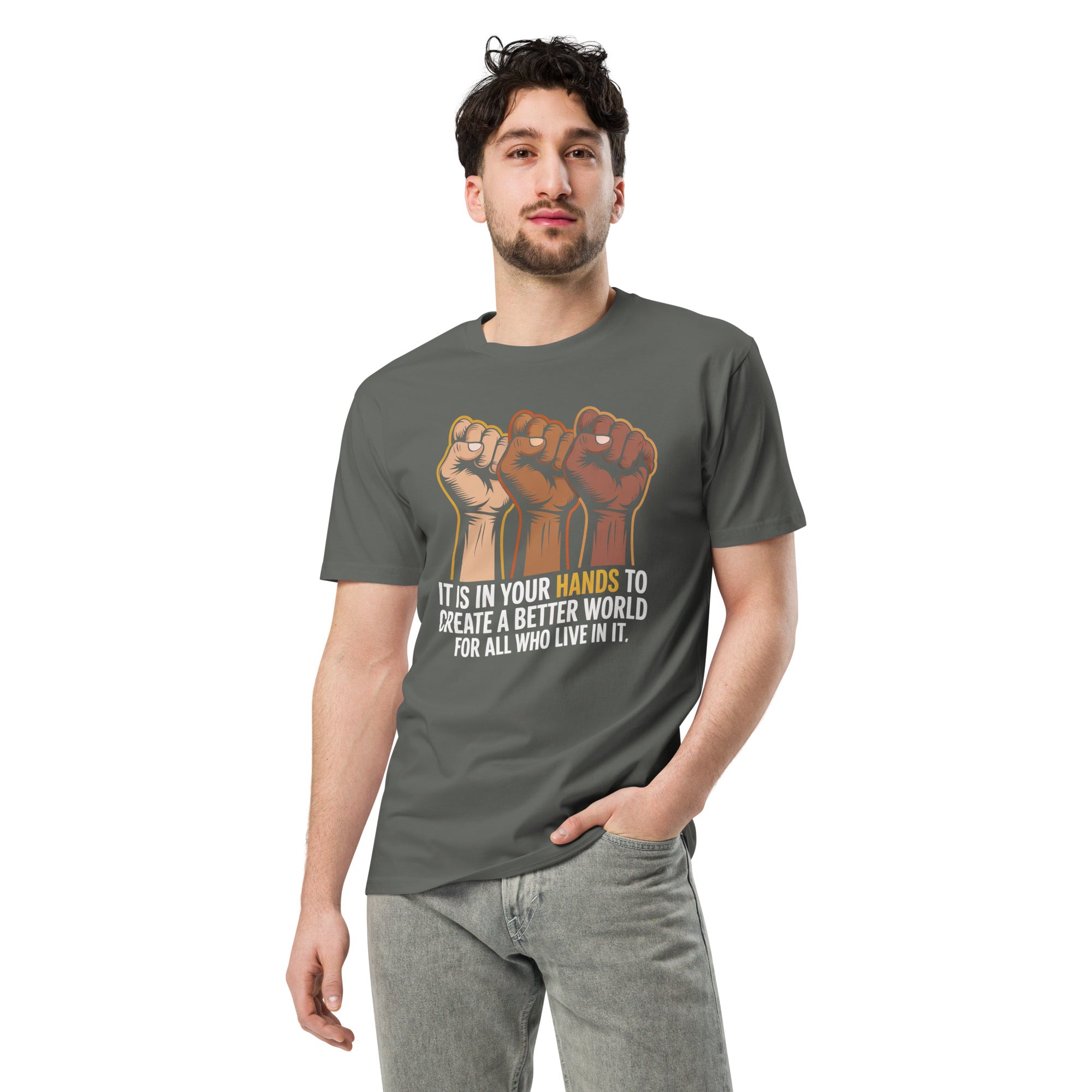 Inspirational Quote Unisex Premium Cotton T-Shirt | Gallory Hive