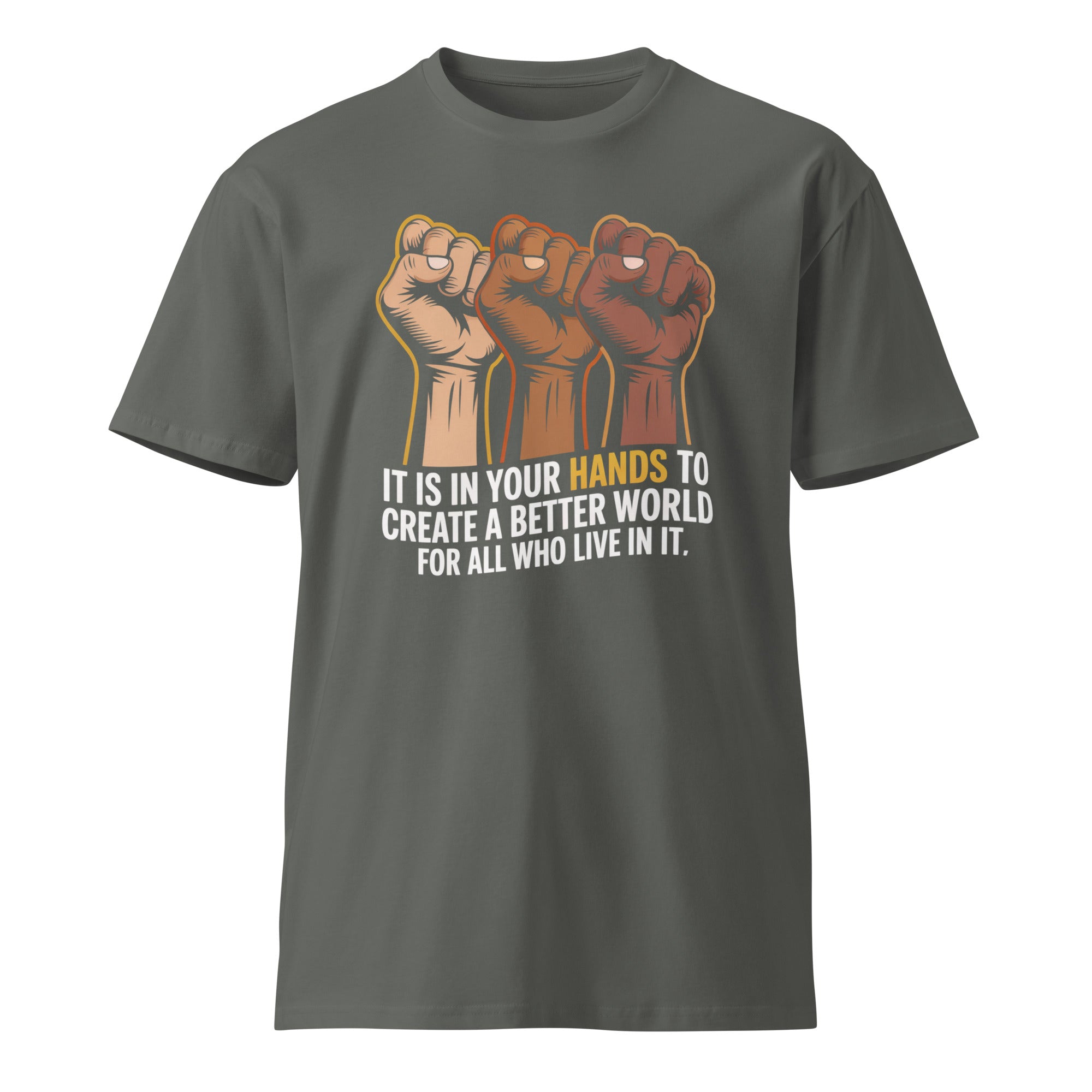 Inspirational Quote Unisex Premium Cotton T-Shirt | Gallory Hive