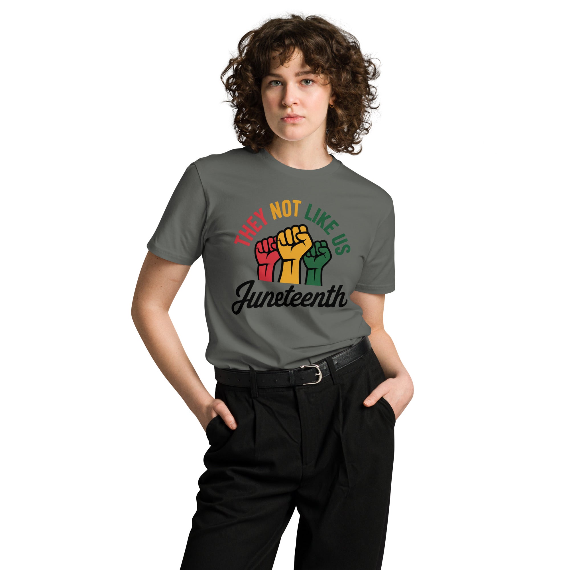 They Not Like Us Graphic Unisex Premium Cotton T-Shirt | Gallory Hive