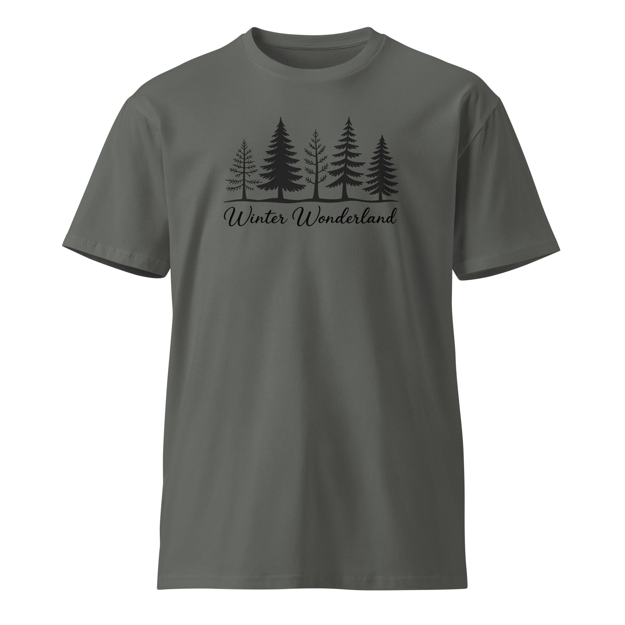 Nature Whisper Forest Trees Graphic Unisex Premium T-Shirt | Gallory Hive