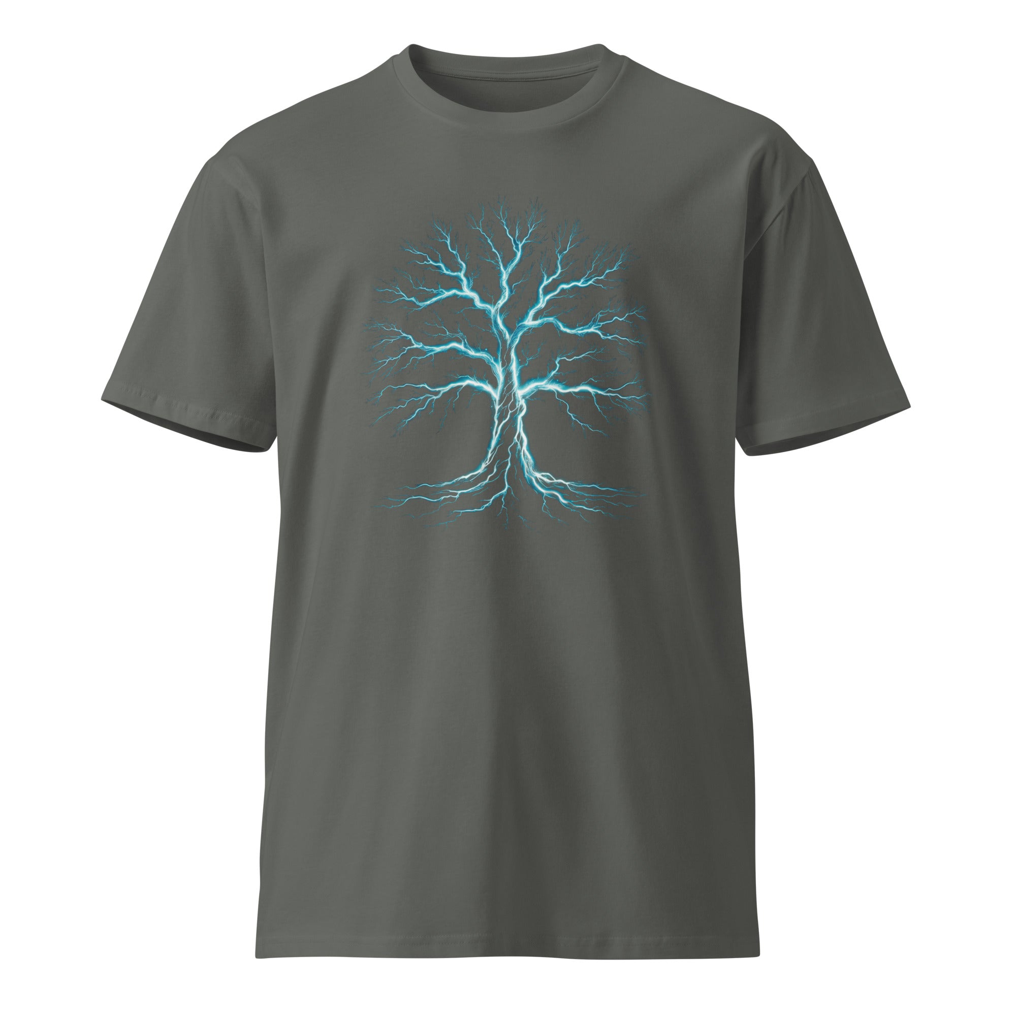 Glowing Mystic Tree of Life Graphic Unisex Premium T-shirt | Gallory Hive