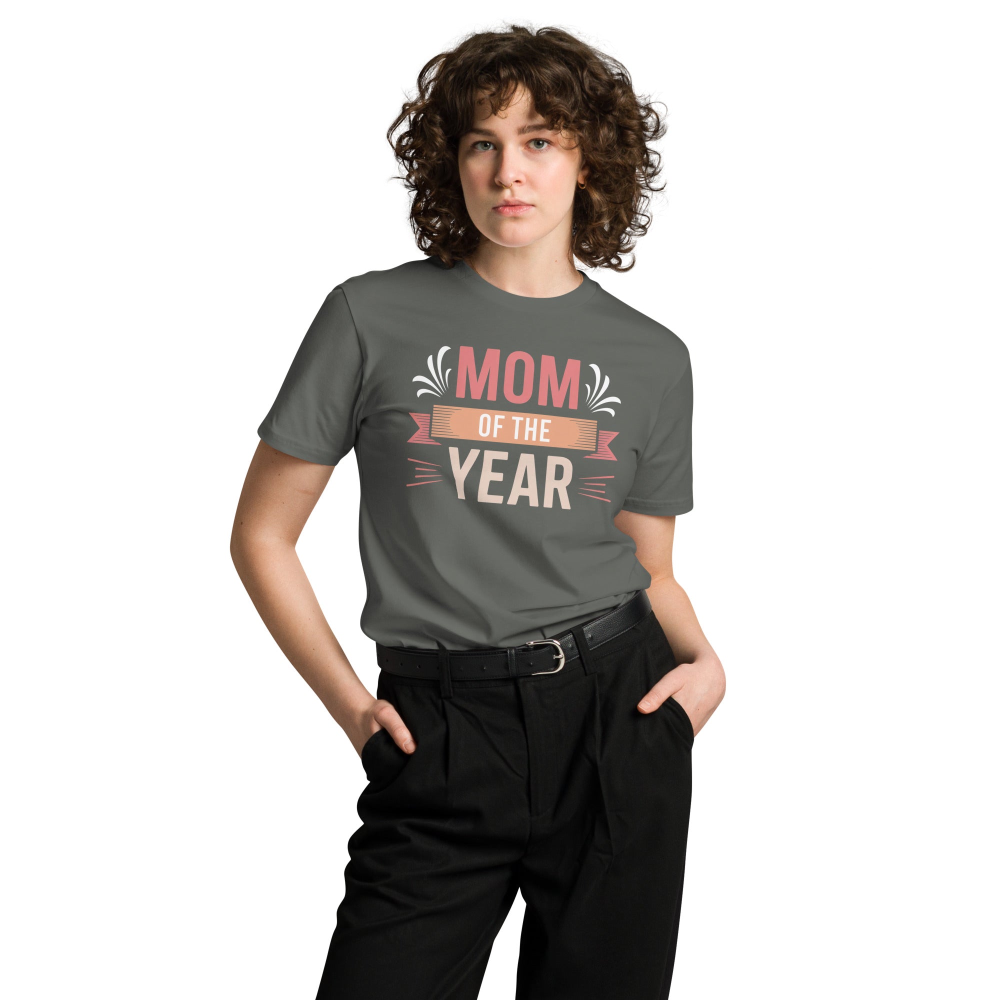 Mom of the Year Funny Mother's Day Premium T-shirt | Gallory Hive