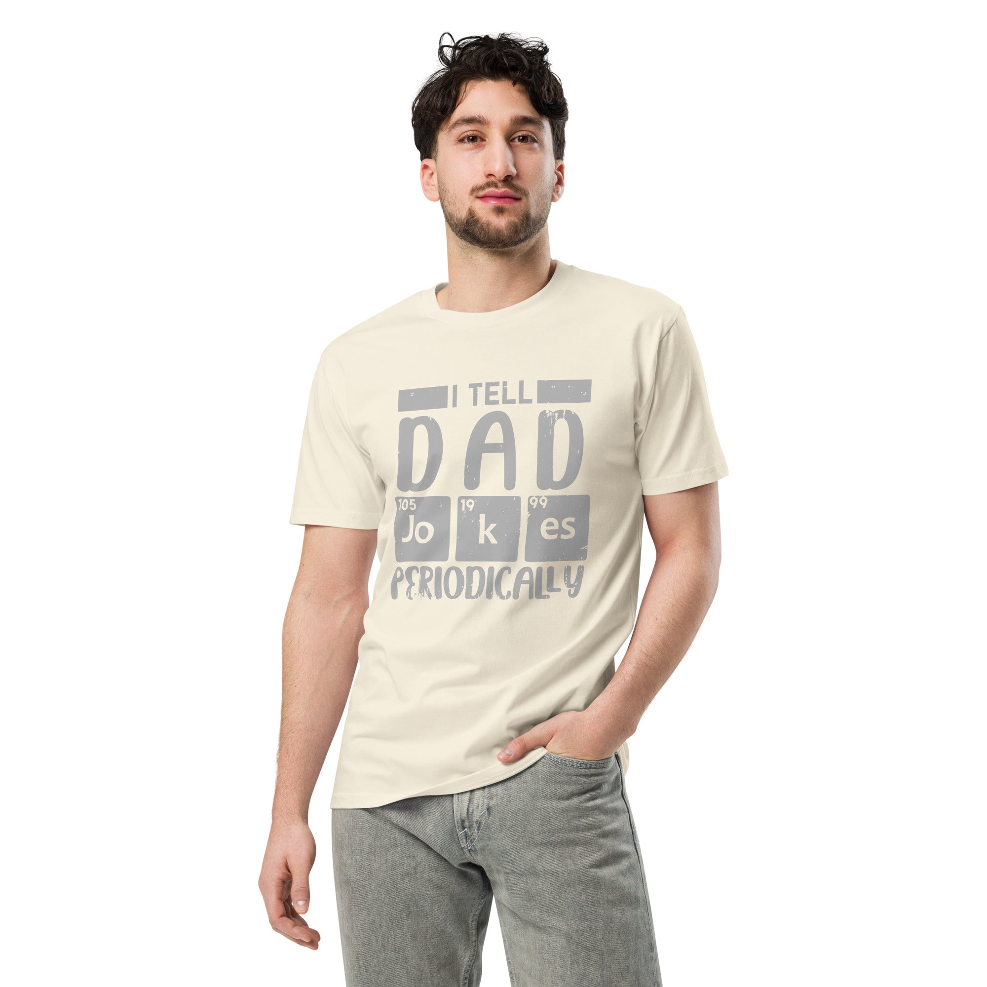 Dad Jokes Premium Cotton Unisex T-Shirt | Gallory Hive