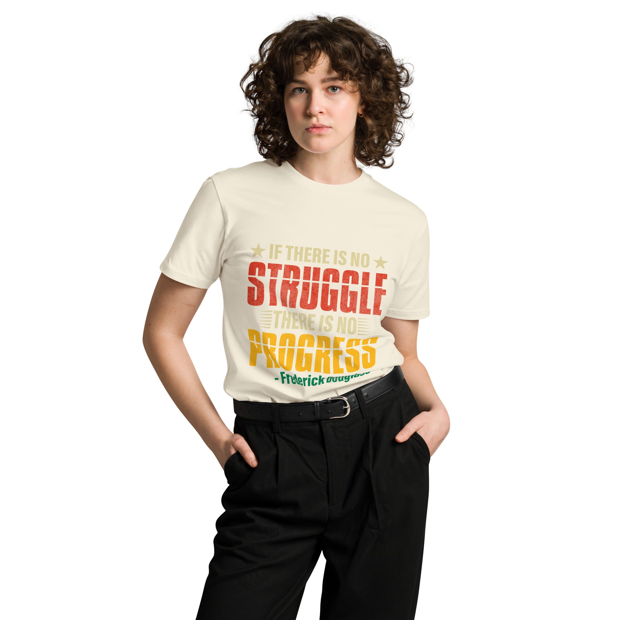 Motivational Quote Premium Unisex Cotton T-Shirt Gallory Hive