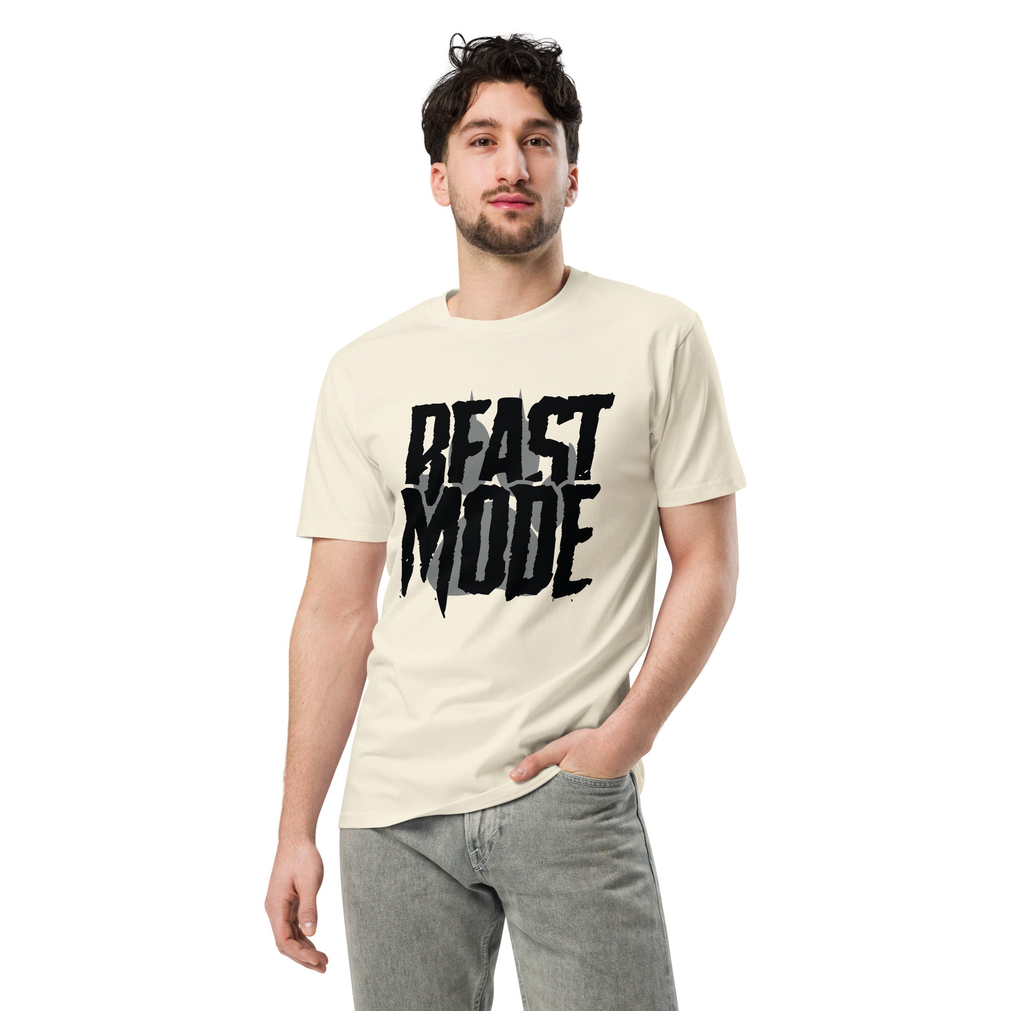 Beast Mode Workout Graphic Cotton T-Shirt | Gallory Hive