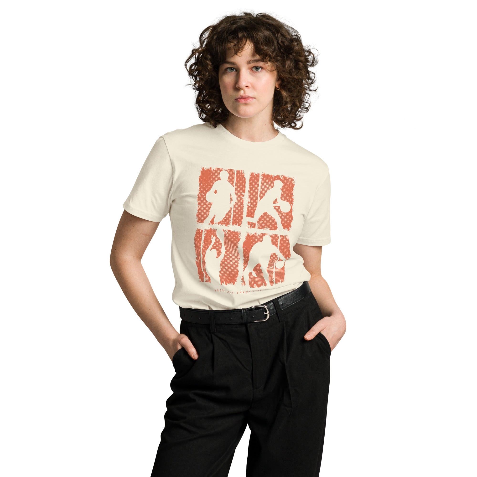 Basketball Championship Premium Cotton T-Shirt | Gallory Hive