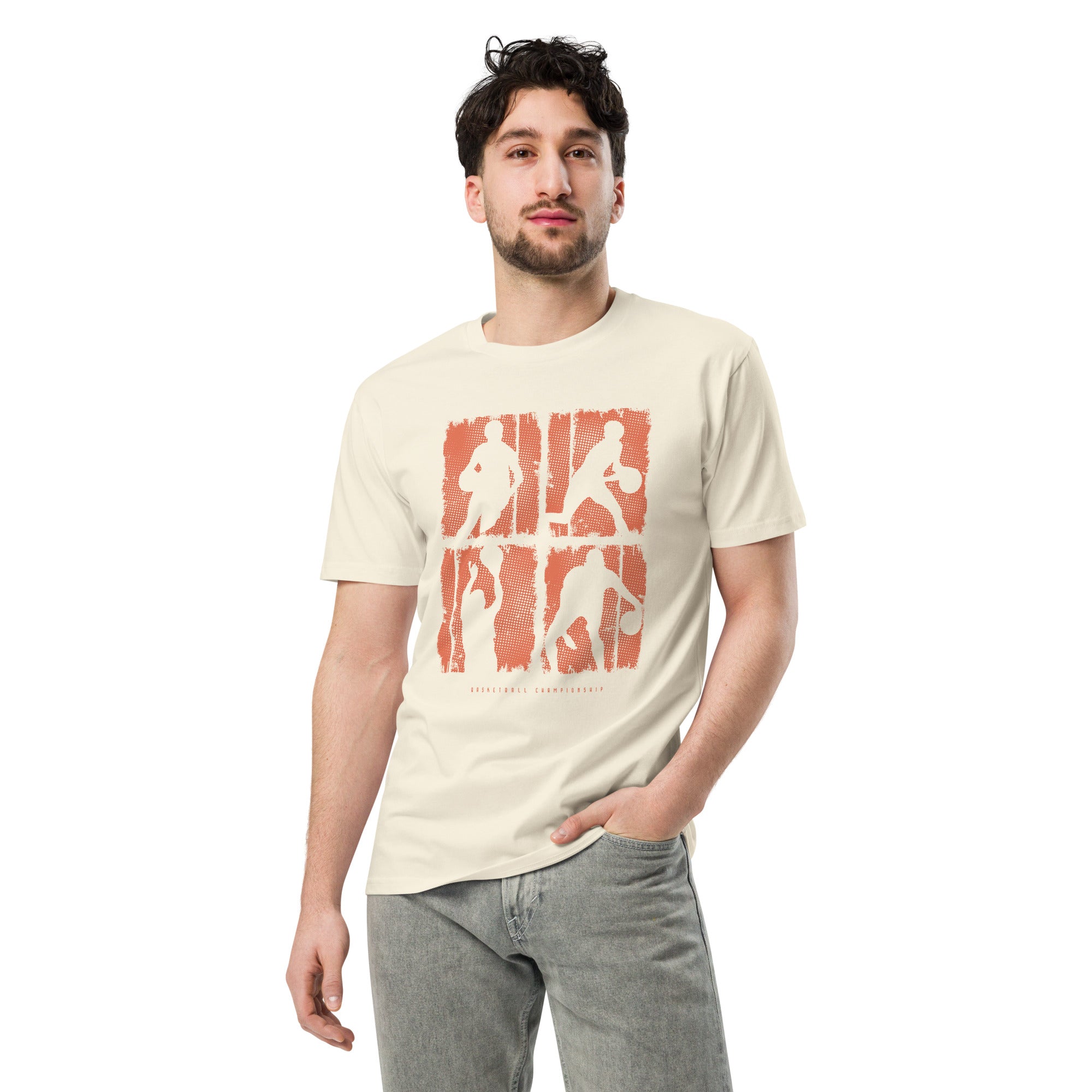 Basketball Championship Premium Cotton T-Shirt | Gallory Hive