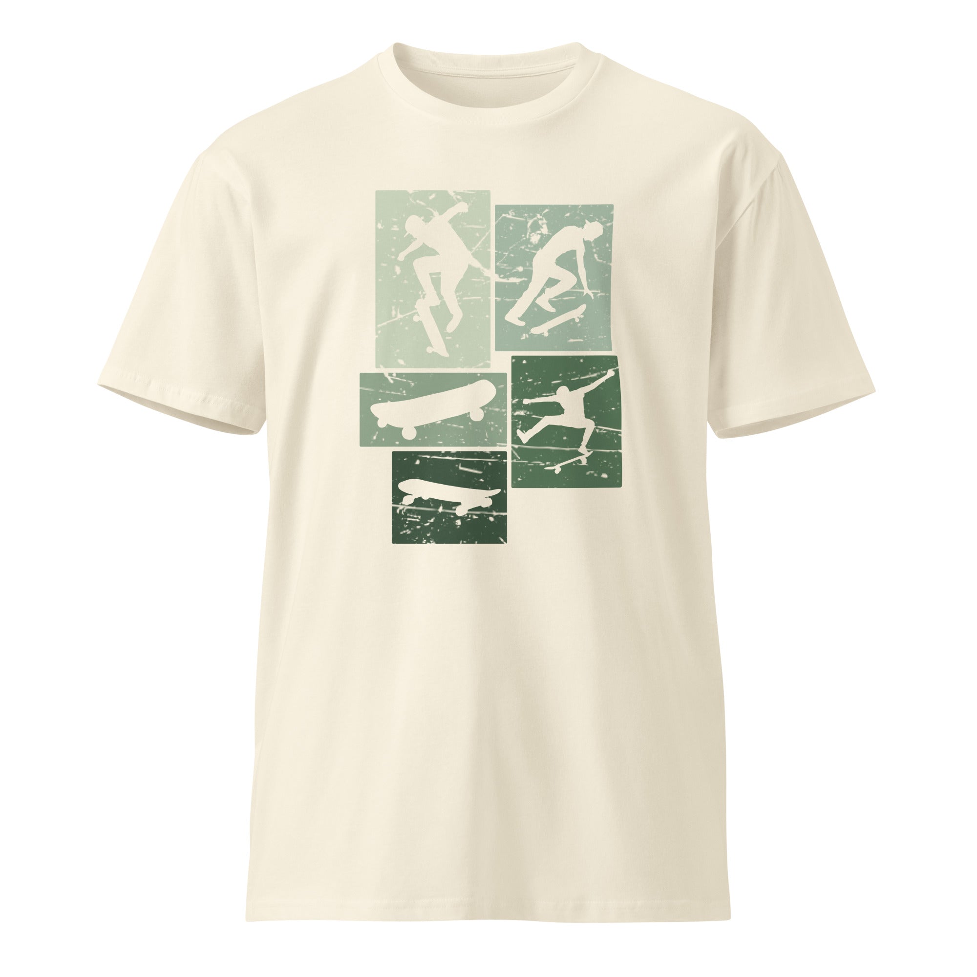 Vintage Skateboarding Cotton Premium T-Shirt | Gallory Hive