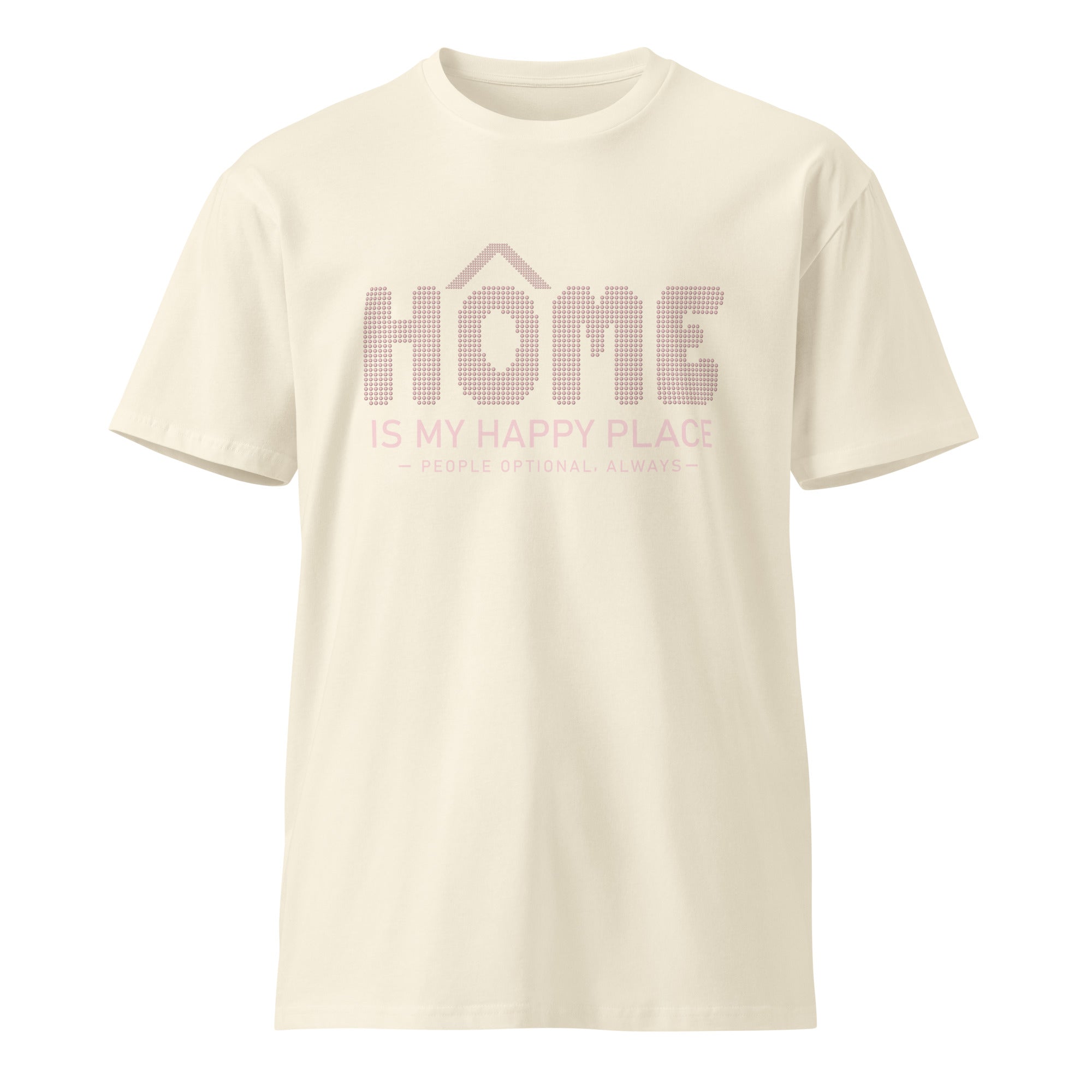 Introvert Homebody Premium Cotton T-Shirt | Gallory Hive