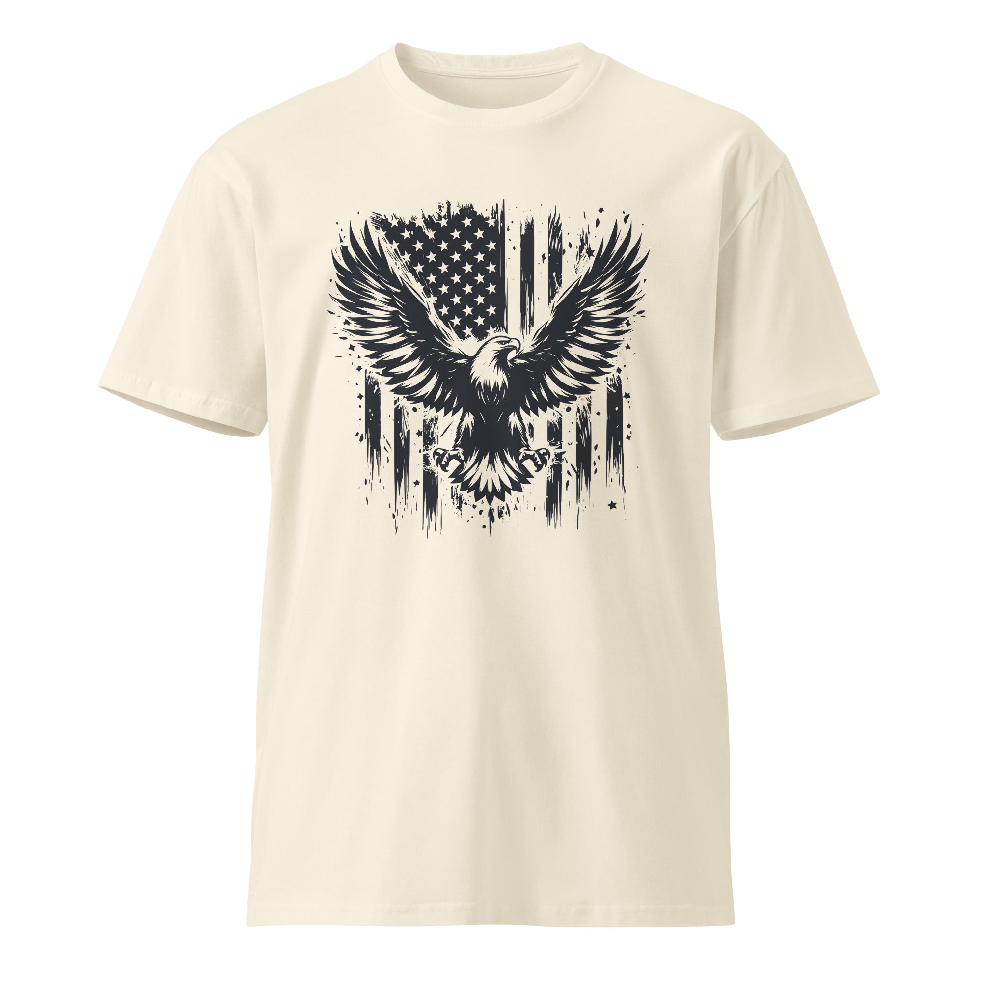 American Eagle Unisex Cotton T-Shirt | Gallory Hive