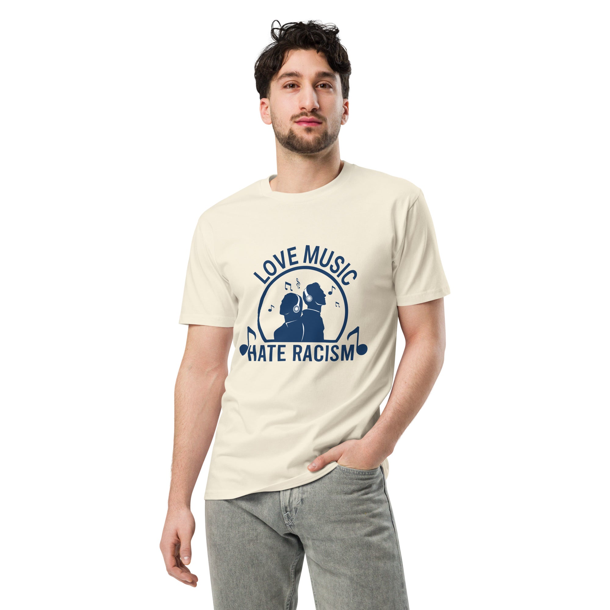 Love Music Hate Racism T-Shirt | Gallory Hive