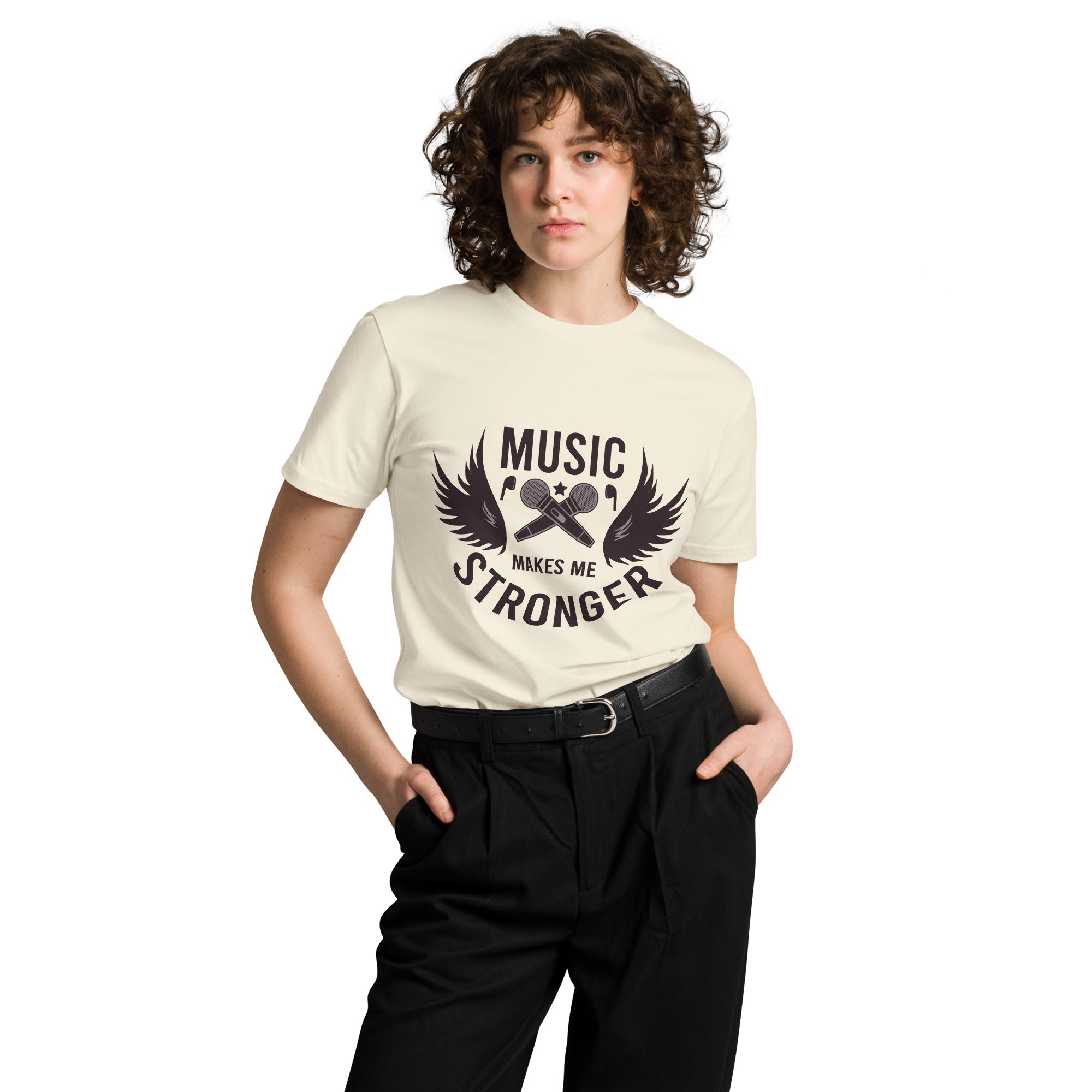 Music Makes Me Stronger T-Shirt | Gallory Hive