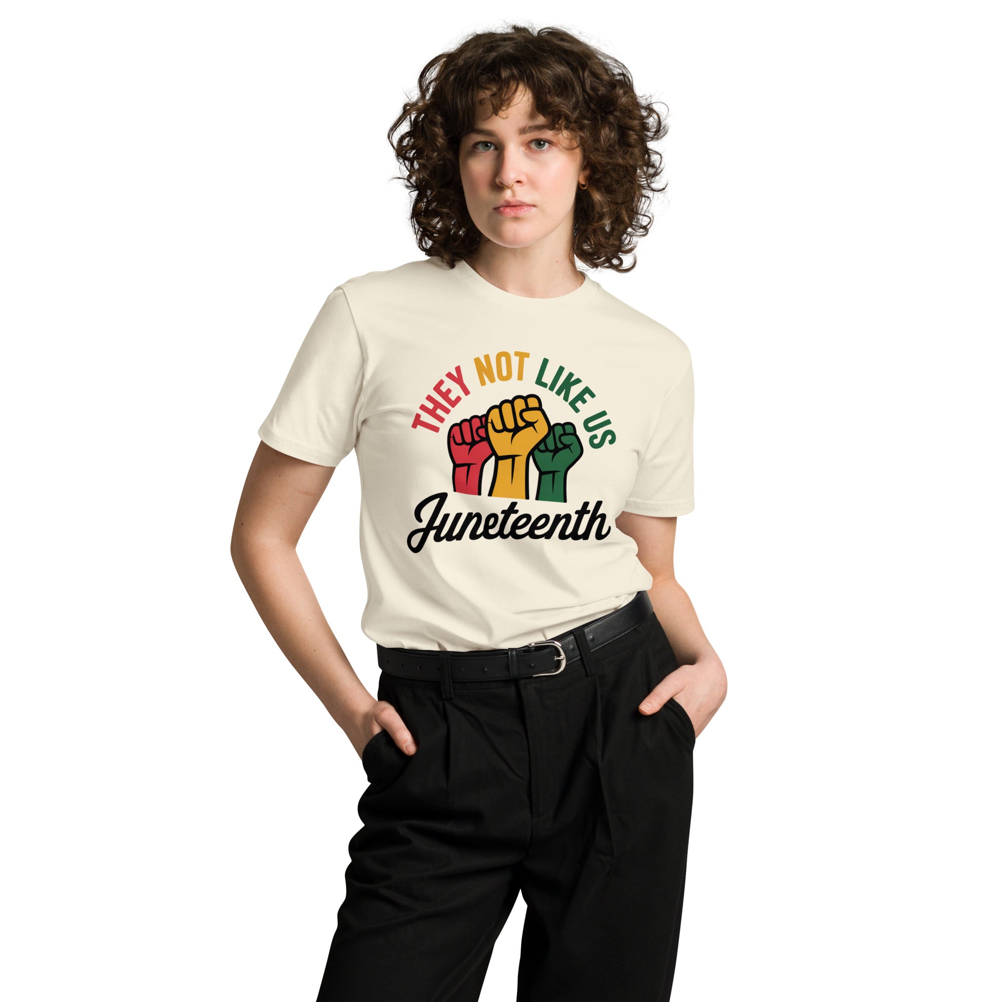 They Not Like Us Graphic Unisex Premium Cotton T-Shirt | Gallory Hive