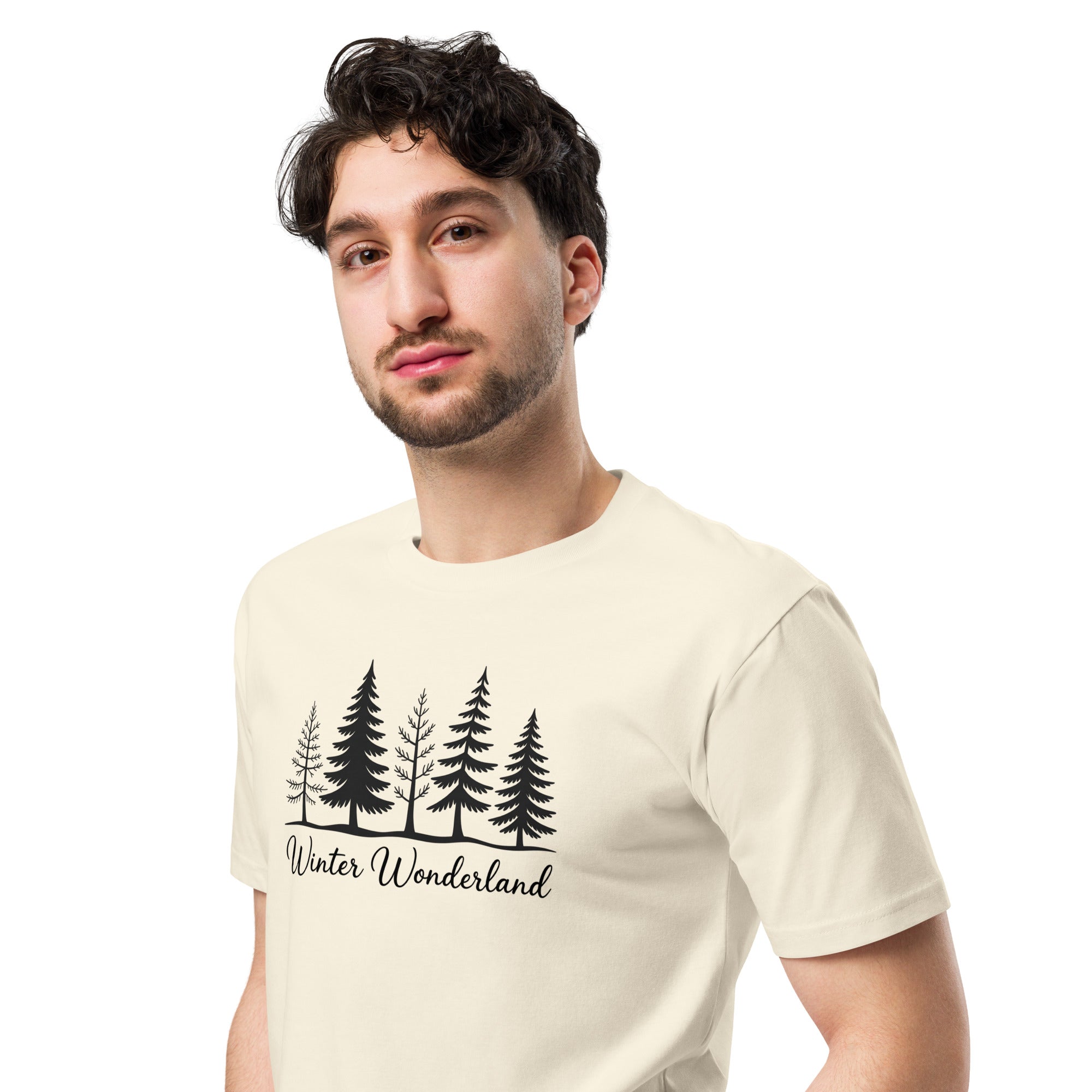 Nature Whisper Forest Trees Graphic Unisex Premium T-Shirt | Gallory Hive