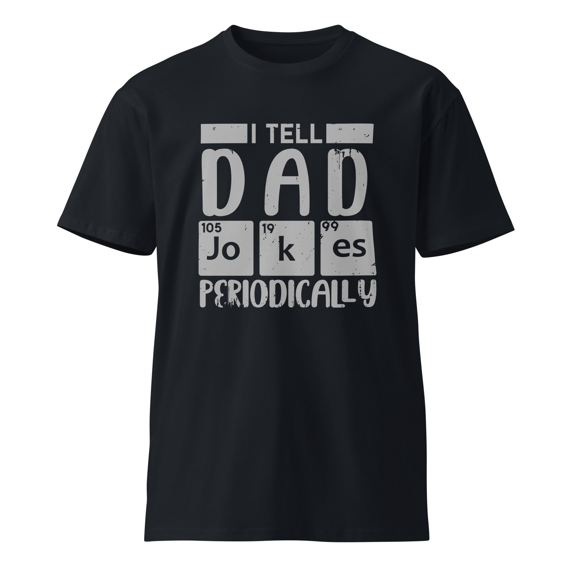 Dad Jokes Premium Cotton Unisex T-Shirt | Gallory Hive