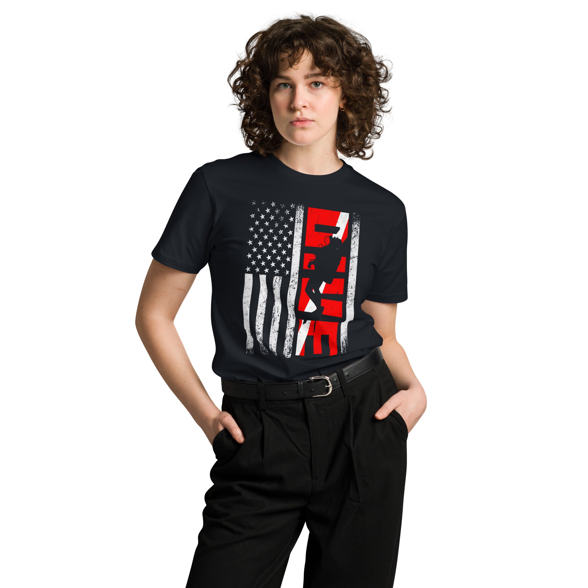 Scuba Dive Unisex Premium Cotton T-Shirt | Gallory Hive