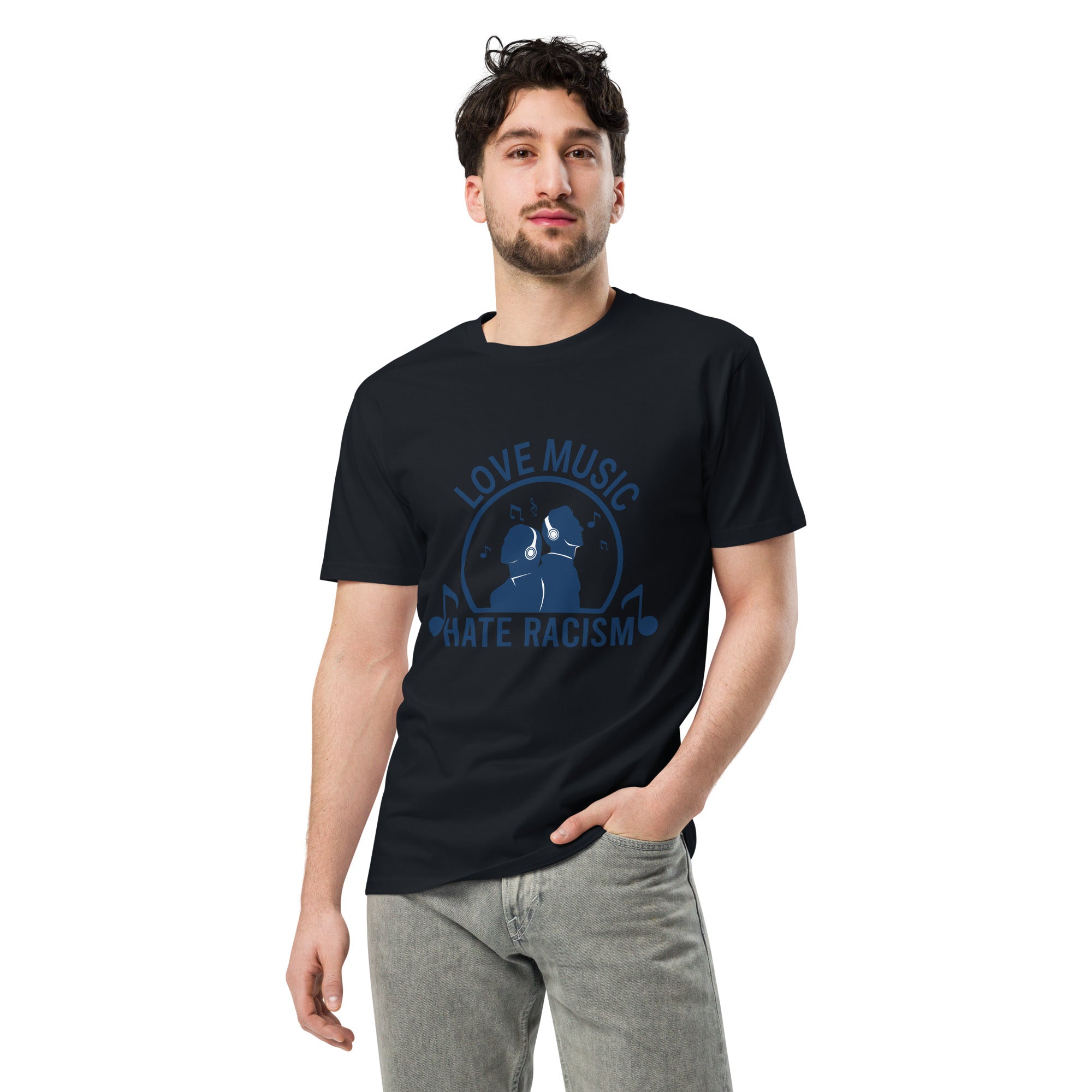 Love Music Hate Racism T-Shirt | Gallory Hive