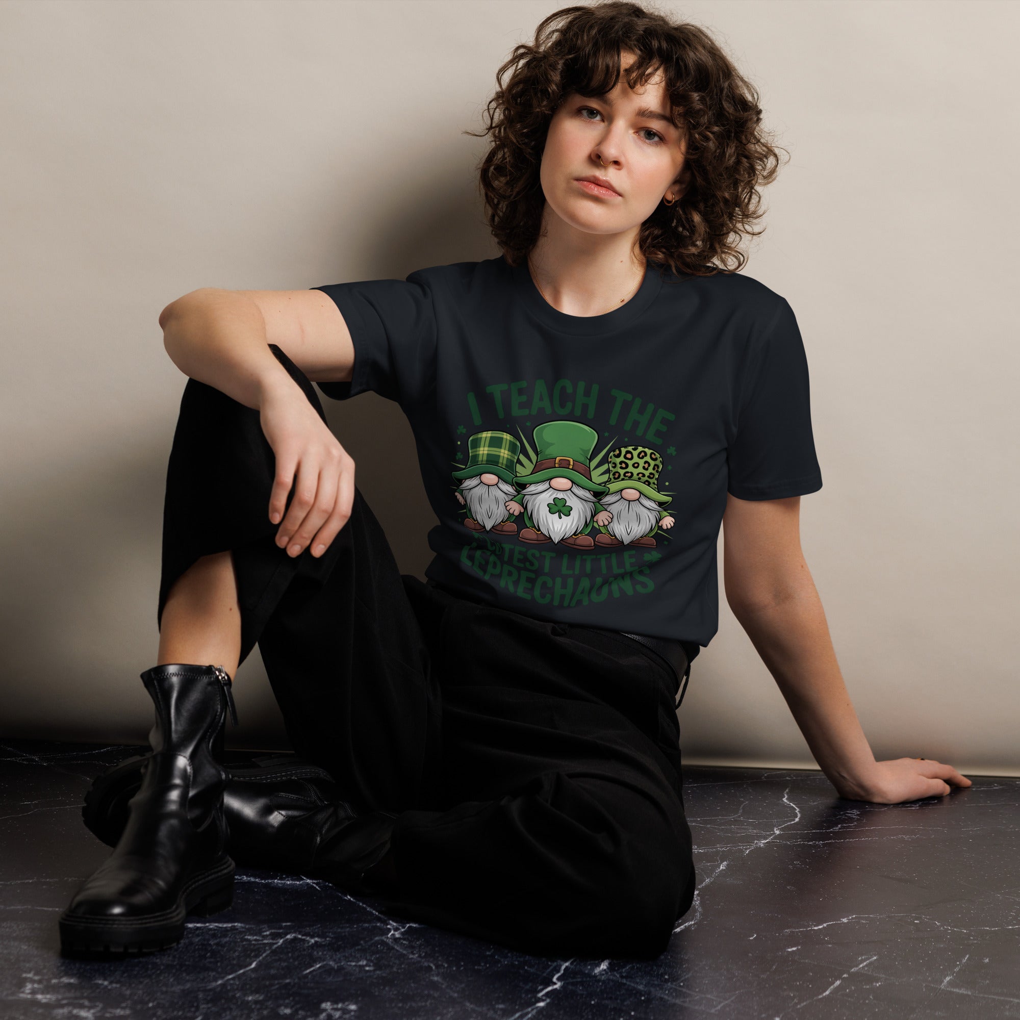Leprechaun St Patricks Day Unisex Premium T-Shirt | Gallory Hive