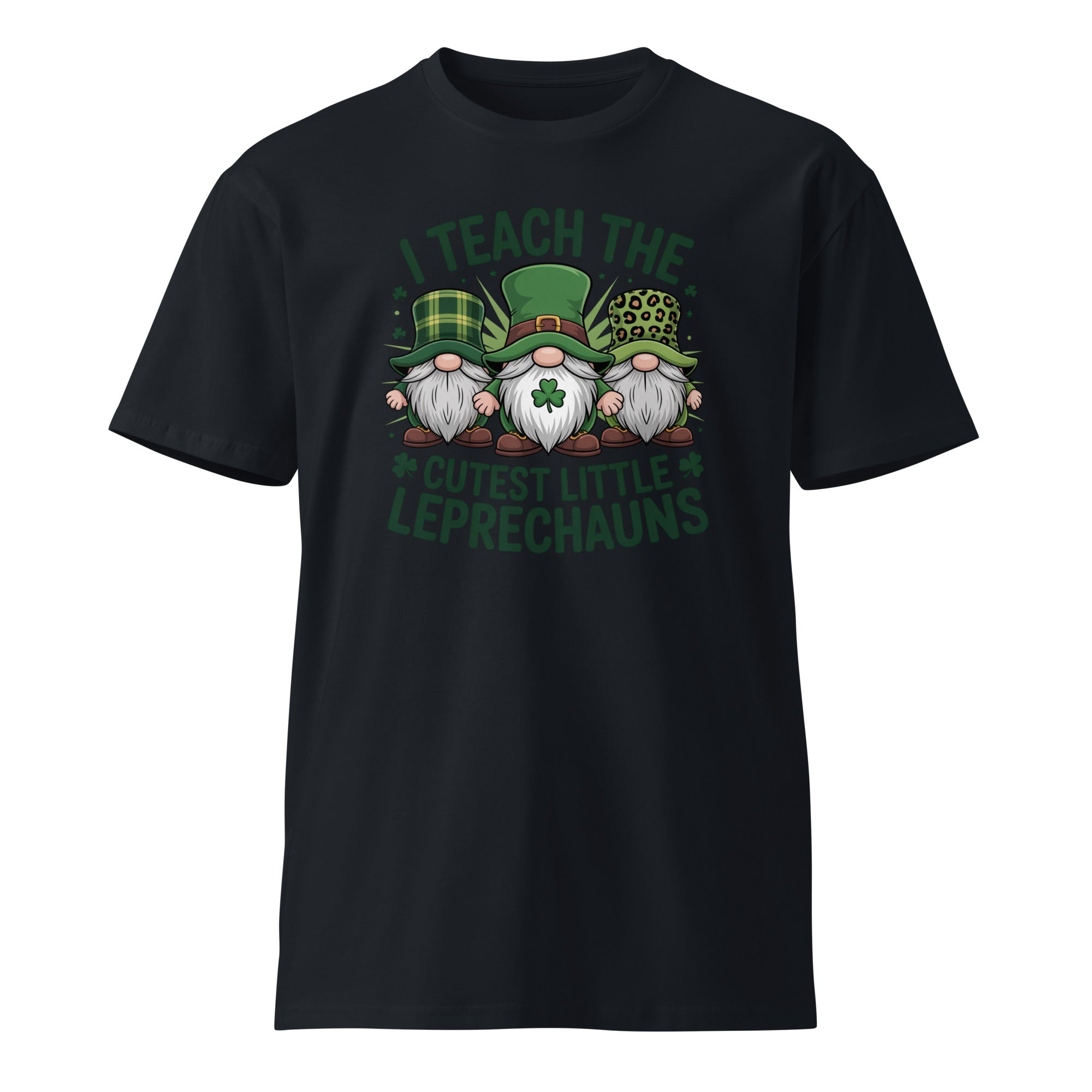 Leprechaun St Patricks Day Unisex Premium T-Shirt | Gallory Hive