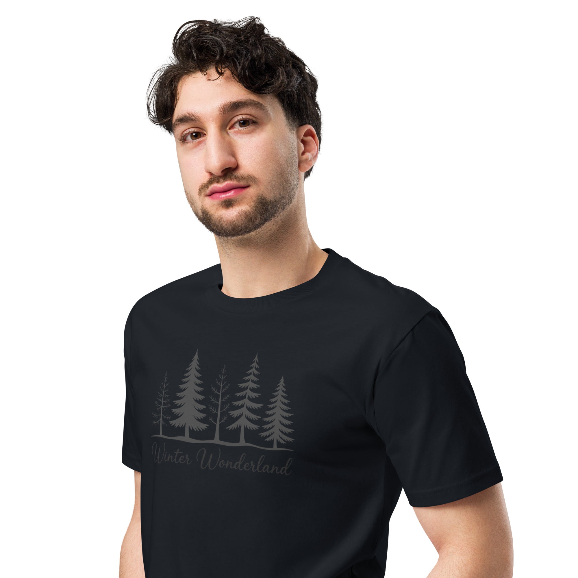 Nature Whisper Forest Trees Graphic Unisex Premium T-Shirt | Gallory Hive