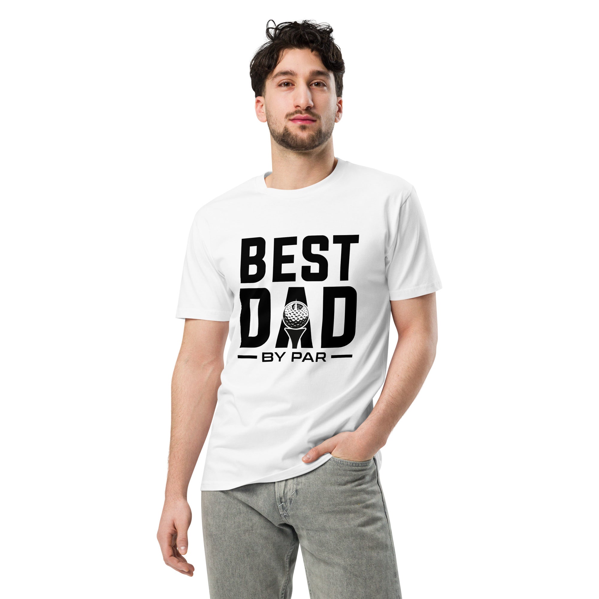 Modern Golf Art Unisex Premium T-Shirt | Gallory Hive