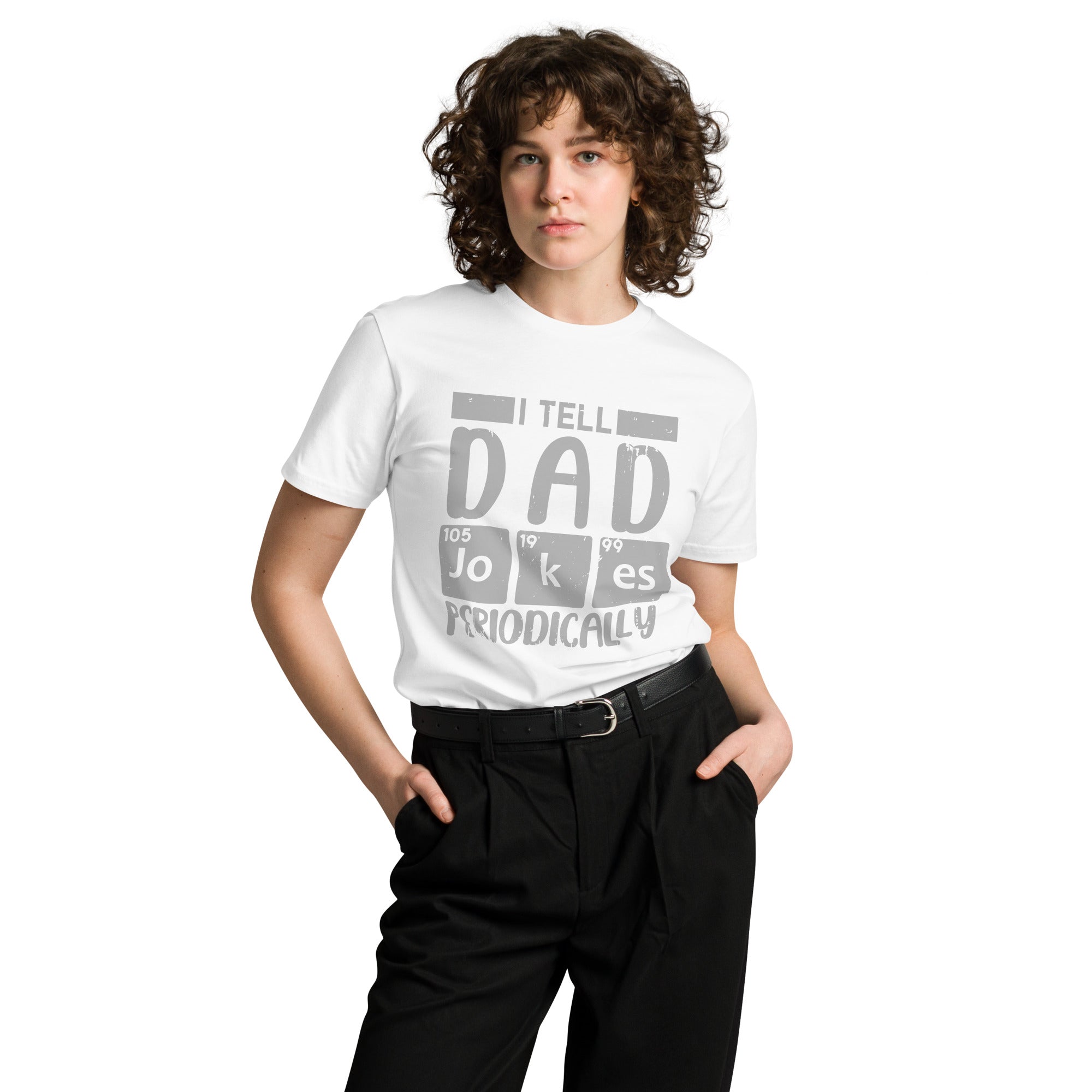 Dad Jokes Premium Cotton Unisex T-Shirt | Gallory Hive