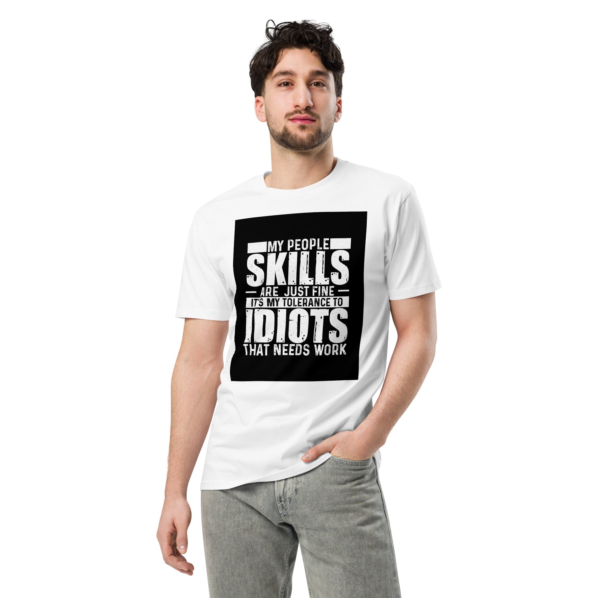 Sarcastic People Skills Unisex Graphic T-Shirt | Gallory Hive