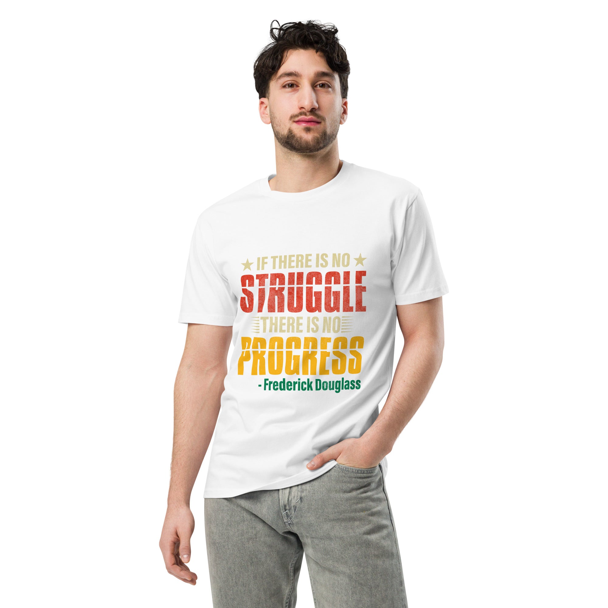 Motivational Quote Premium Unisex Cotton T-Shirt Gallory Hive