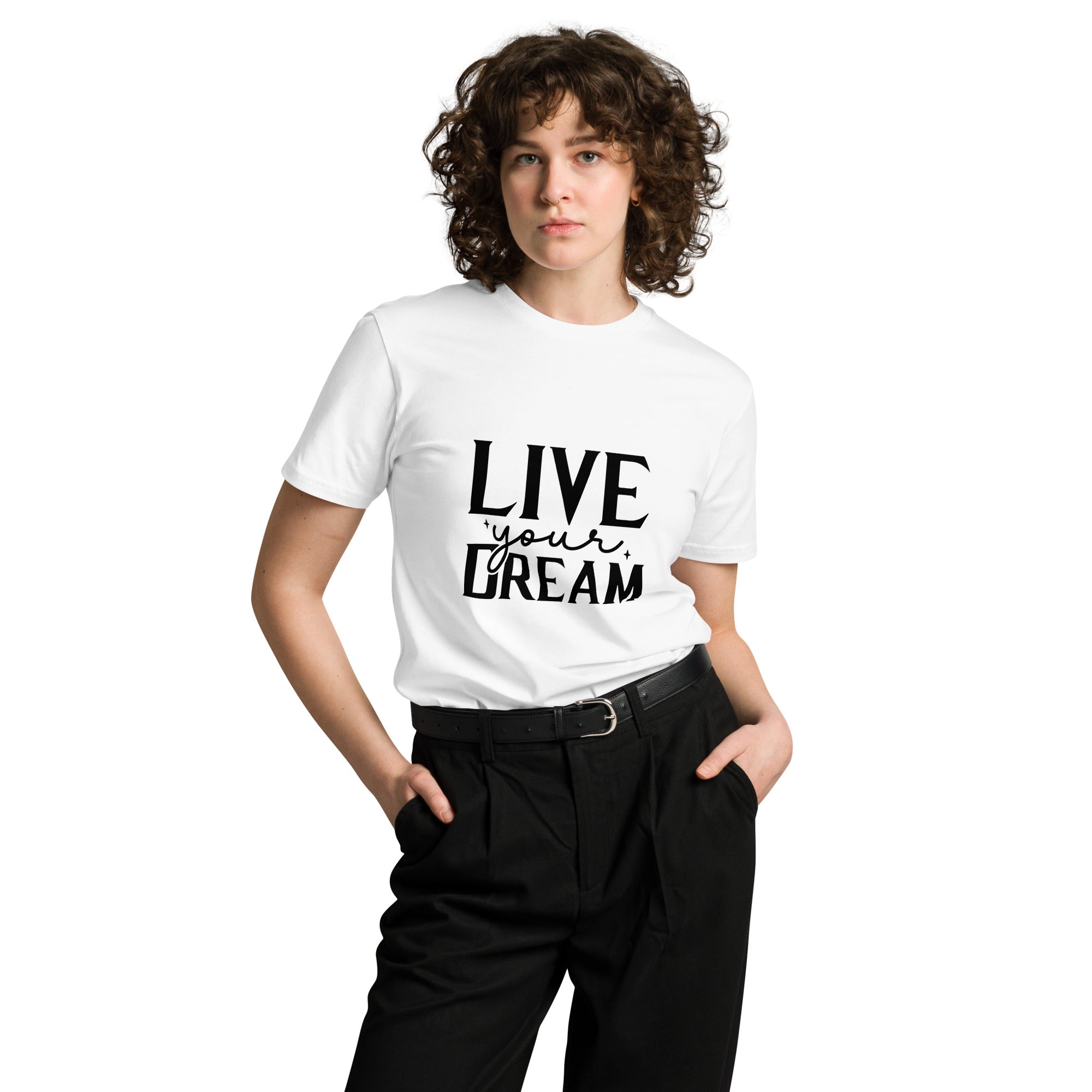 Modern Minimalist Black Graphic Cotton T-Shirt | Gallory Hive