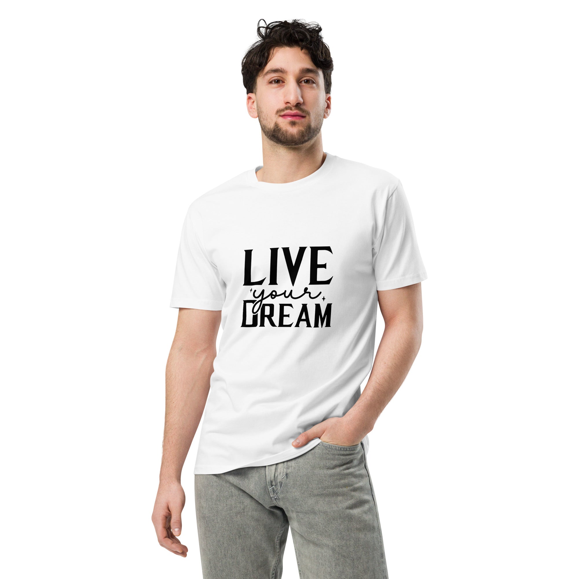 Modern Minimalist Black Graphic Cotton T-Shirt | Gallory Hive