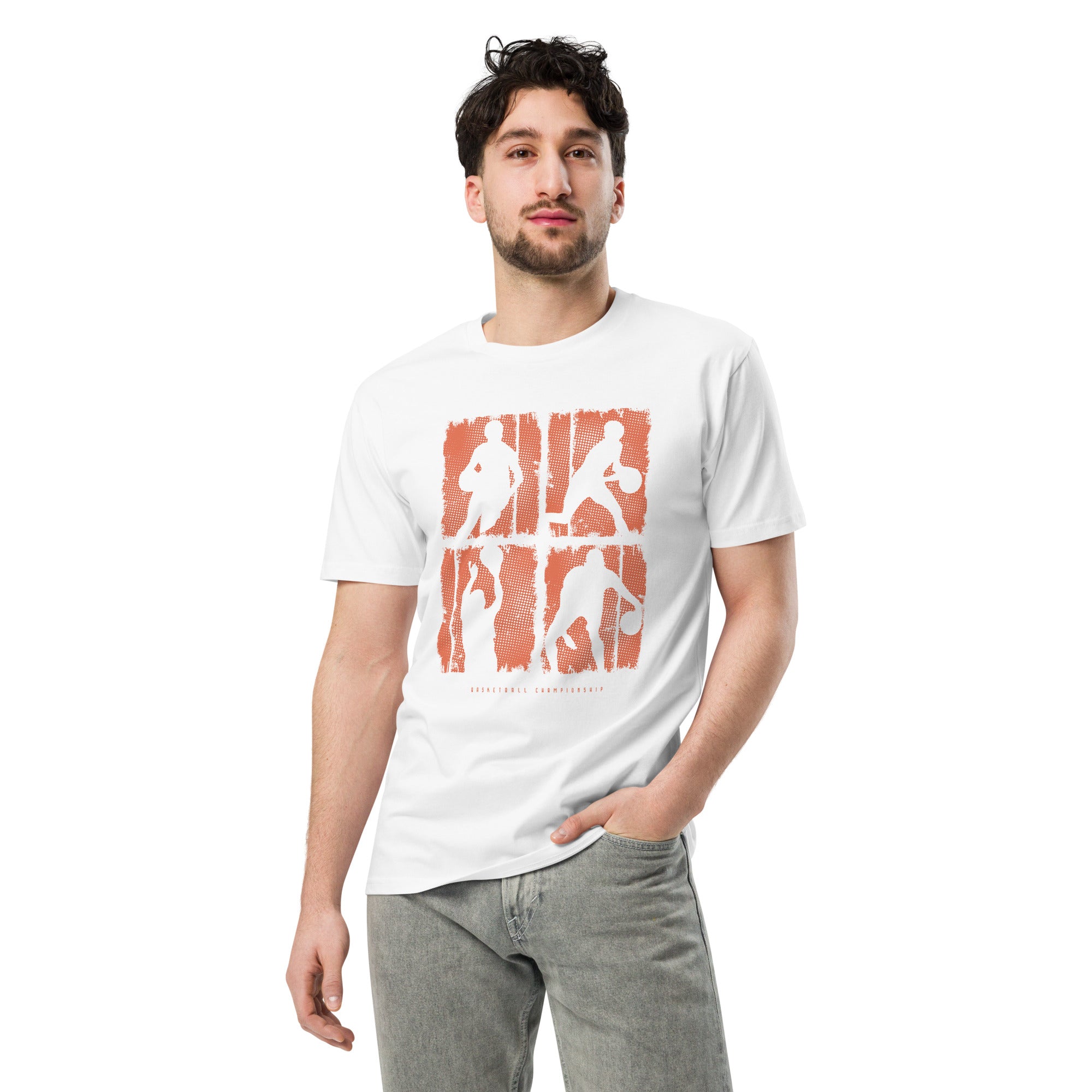 Basketball Championship Premium Cotton T-Shirt | Gallory Hive